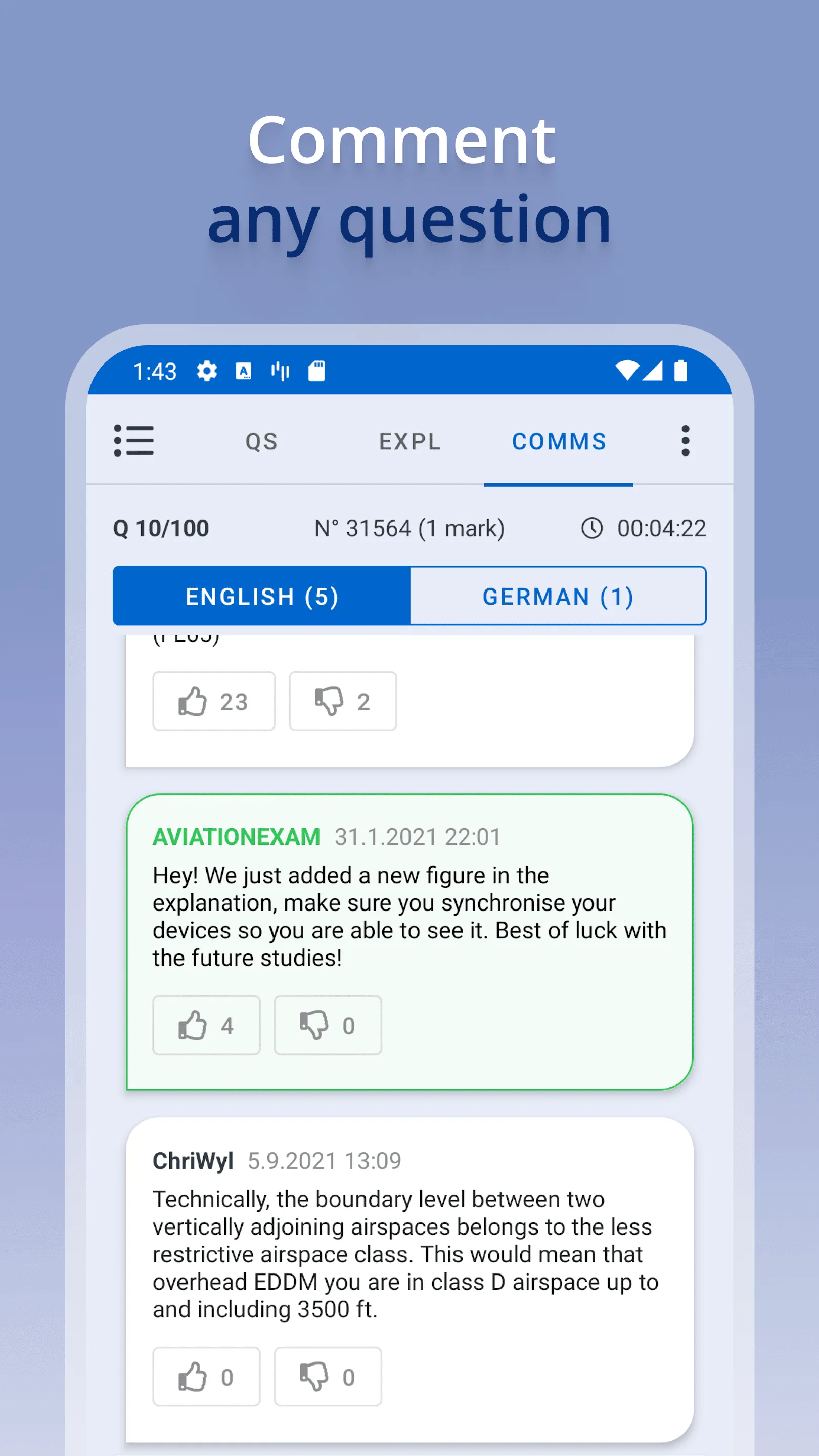 Aviation Exam - EASA | Indus Appstore | Screenshot