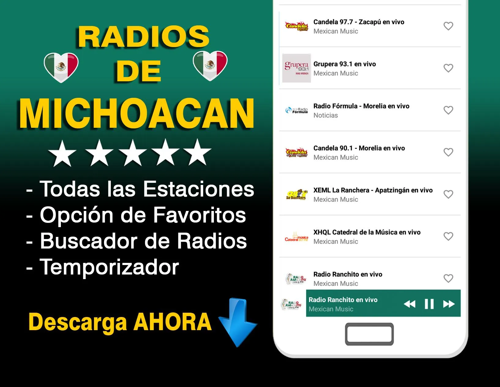 Radios de Michoacan | Indus Appstore | Screenshot