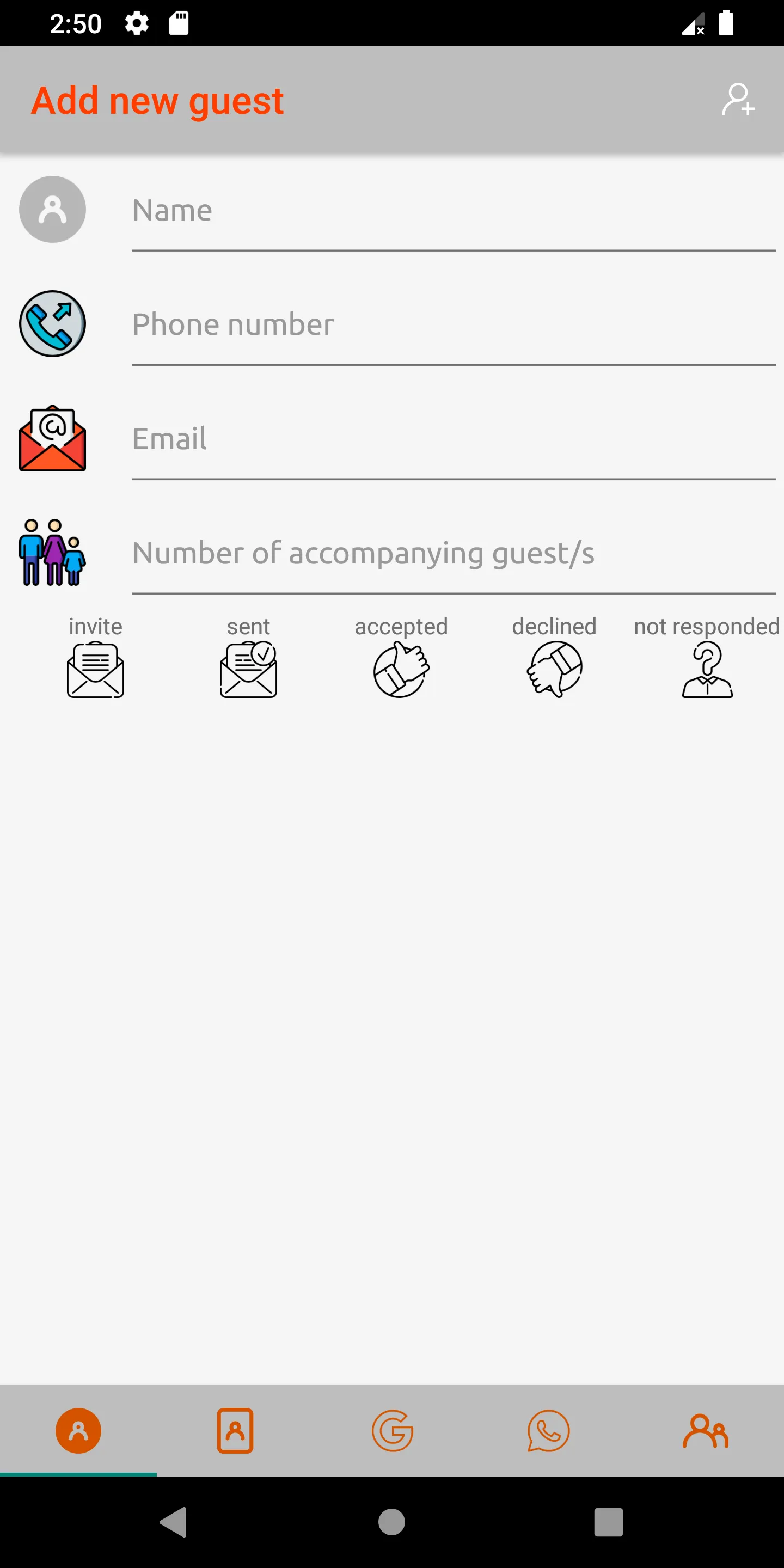 Guest List | Indus Appstore | Screenshot