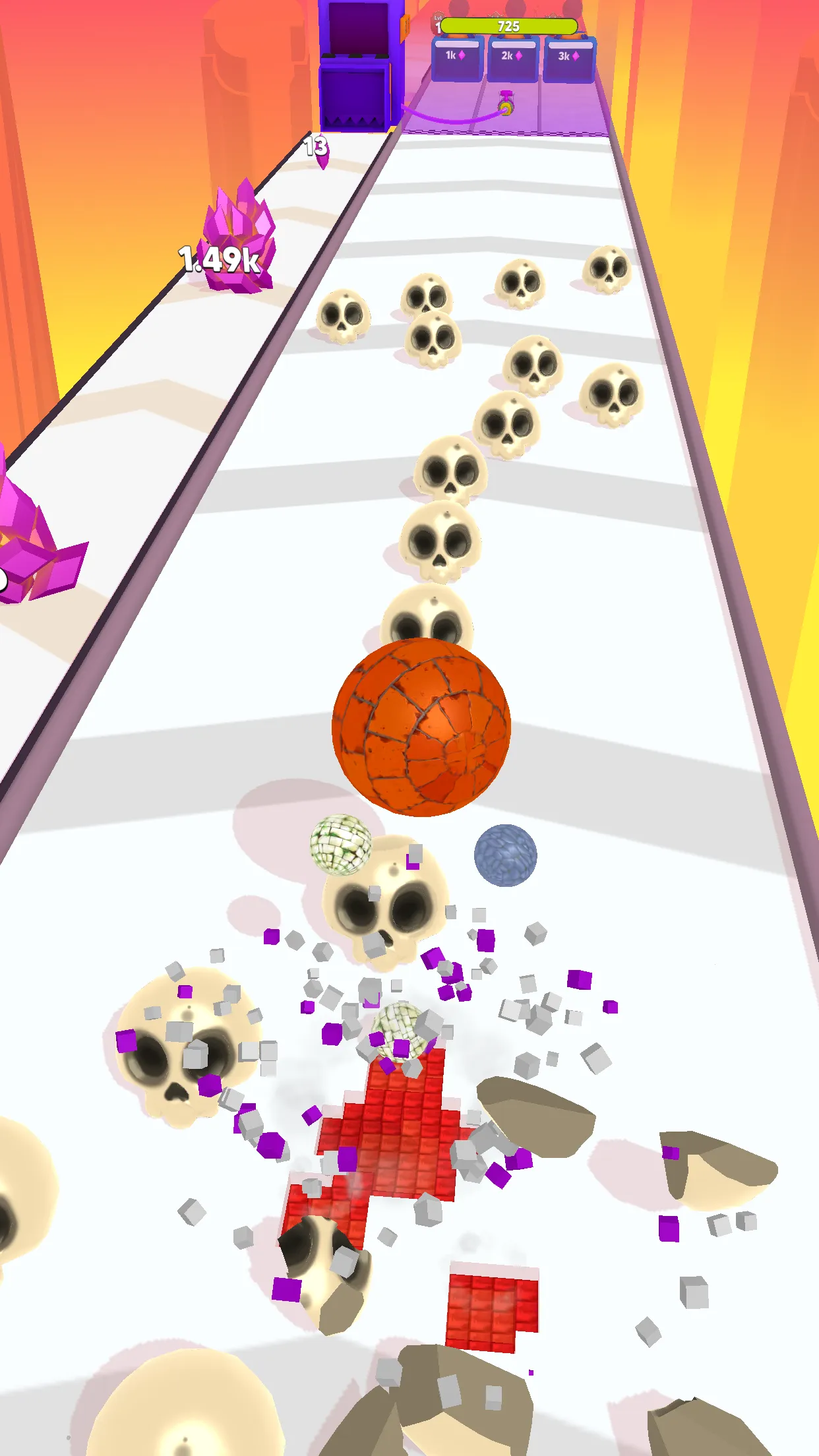 Hopping Balls Run | Indus Appstore | Screenshot