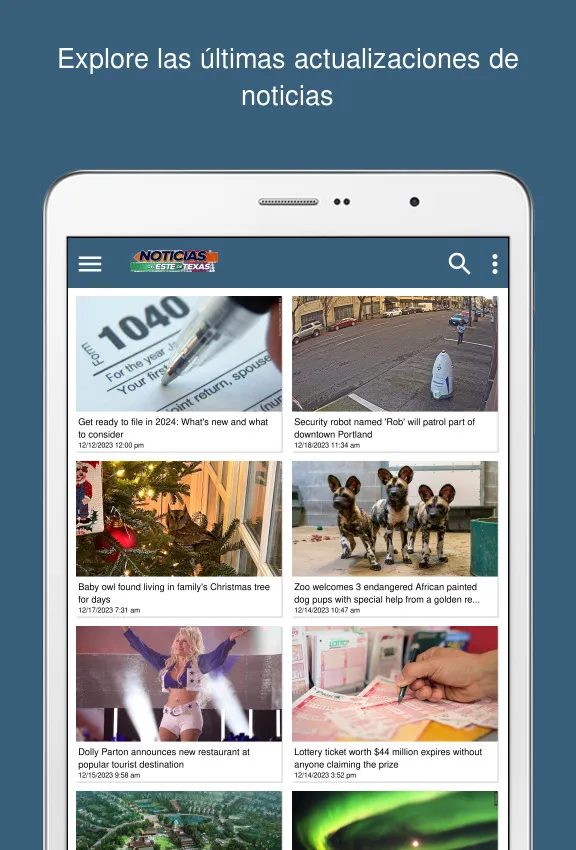 Noticias Del Este De Texas | Indus Appstore | Screenshot