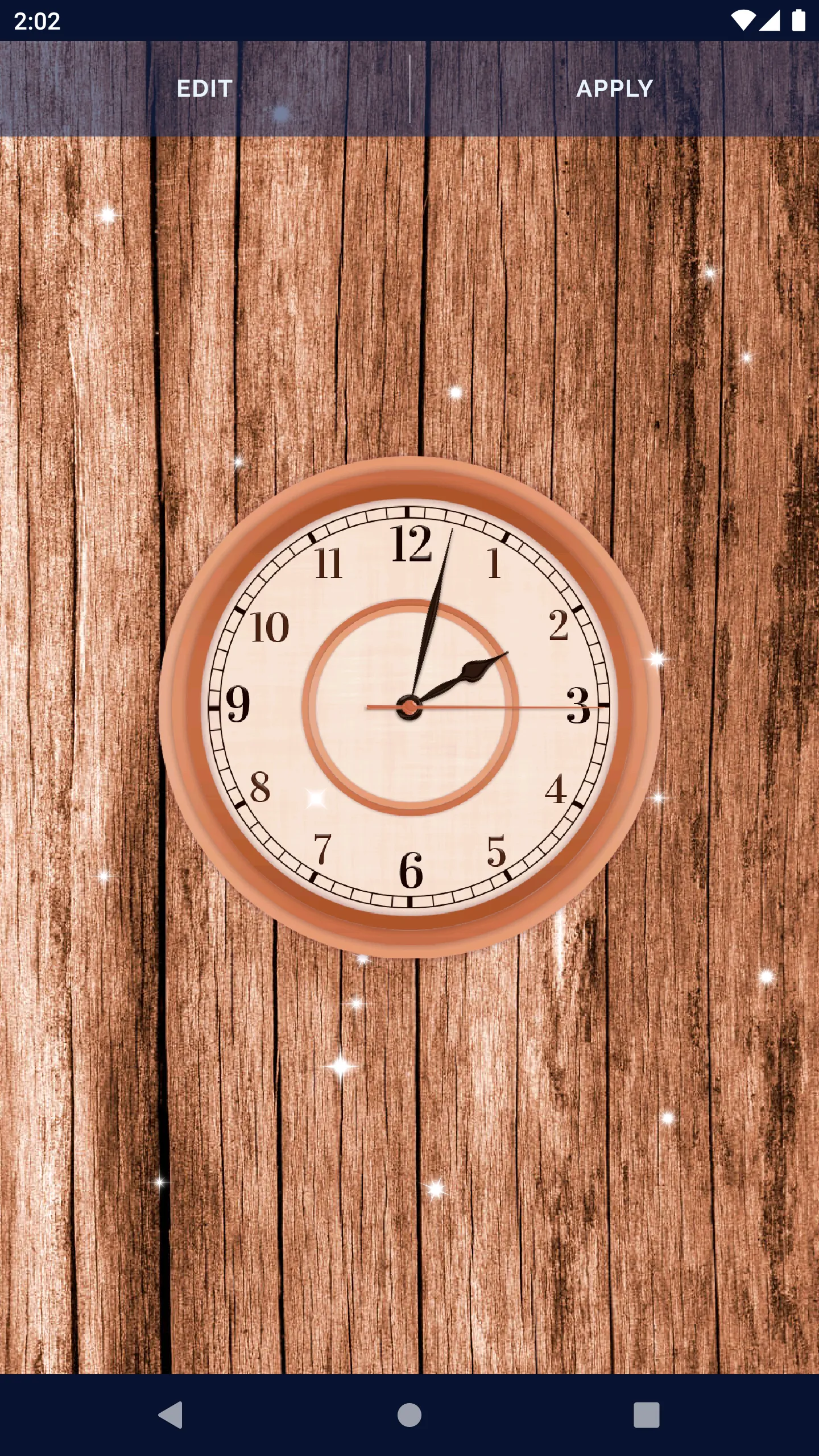 Analog Clock Live Wallpaper | Indus Appstore | Screenshot