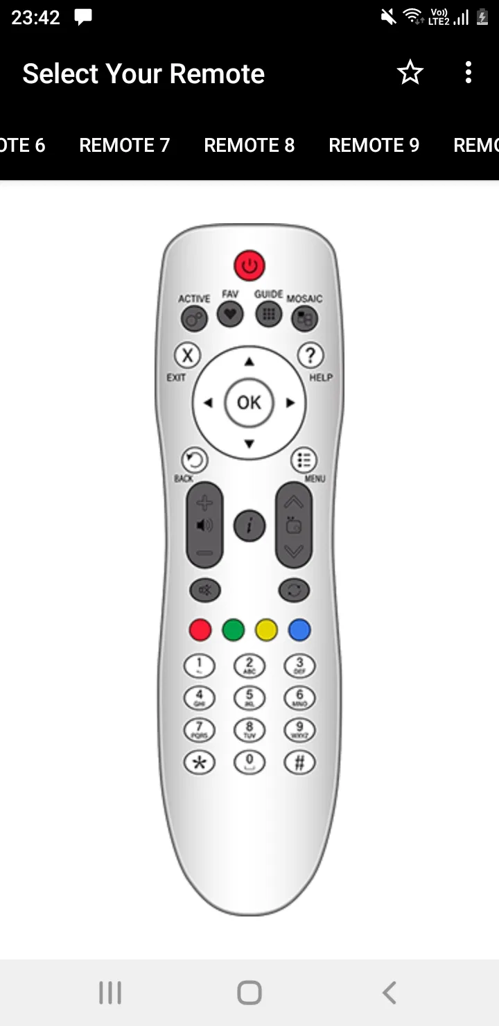 Videocon d2h Remote | Indus Appstore | Screenshot