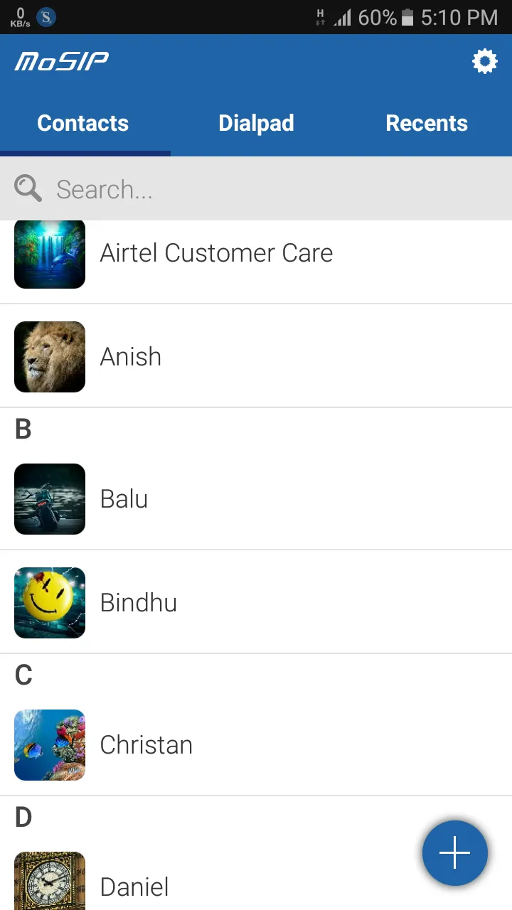 MoSIP Mobile Dialer | Indus Appstore | Screenshot