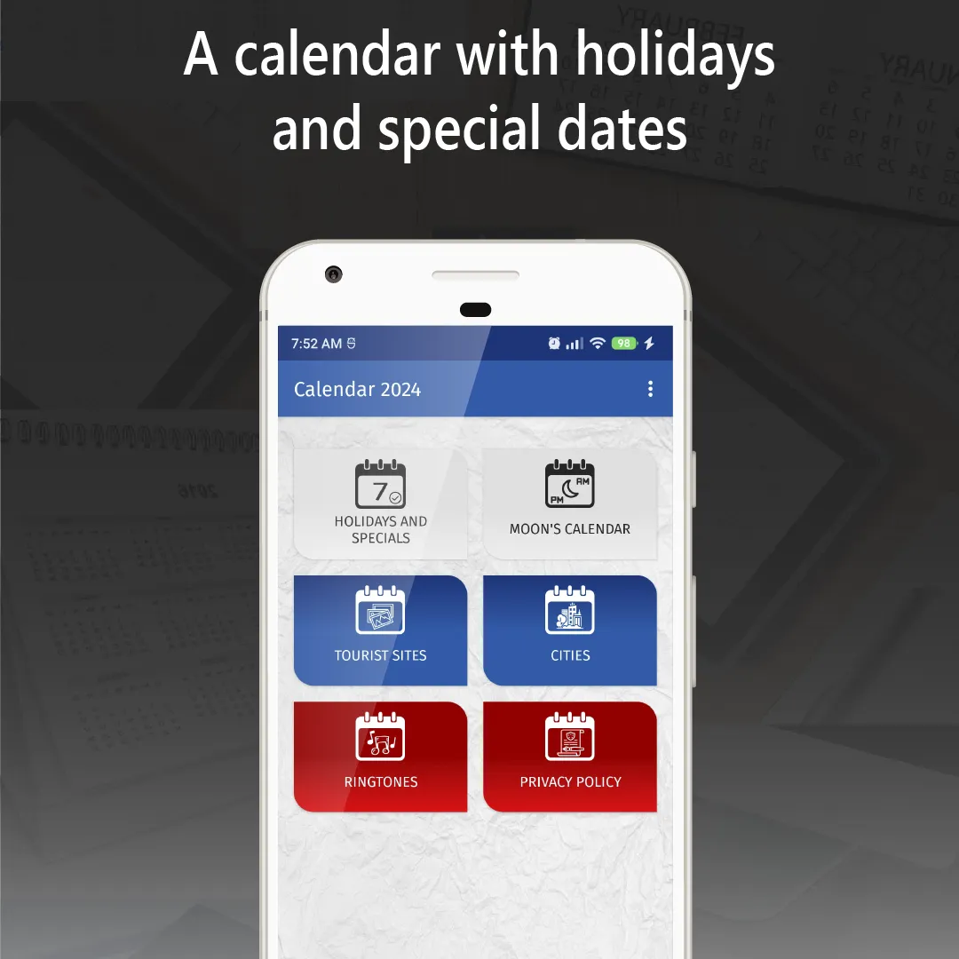 slovenia calendar 2024 | Indus Appstore | Screenshot