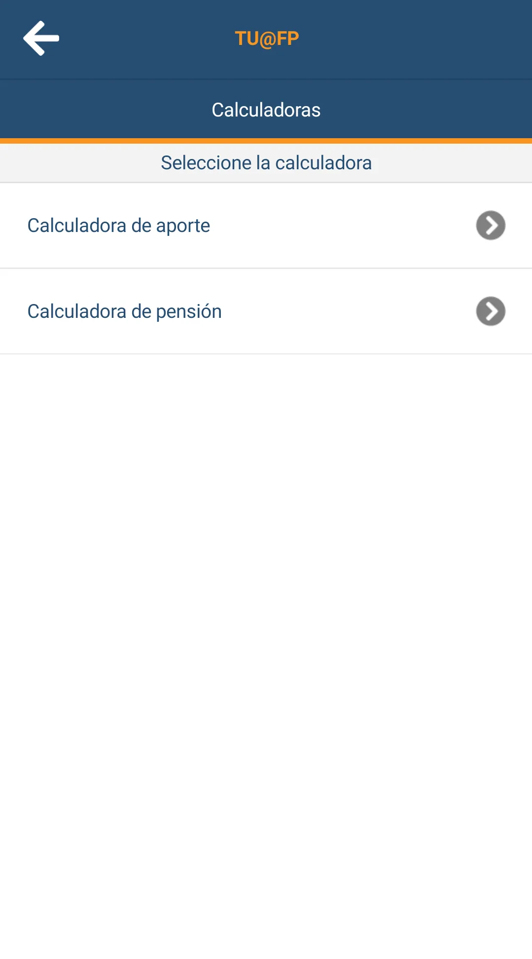 AFP Reservas | Indus Appstore | Screenshot