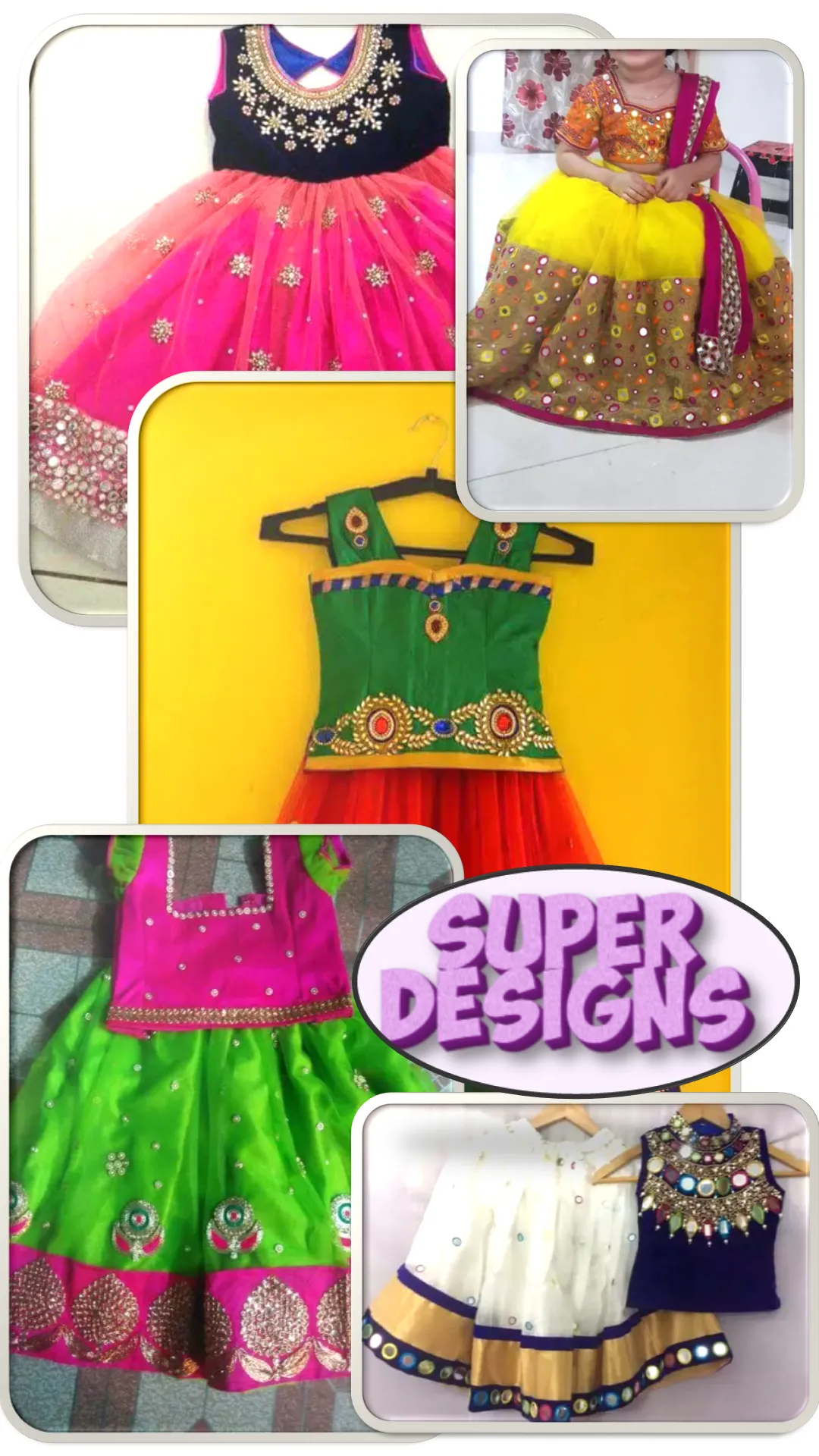 3000+ Baby Lehenga Designs | Indus Appstore | Screenshot