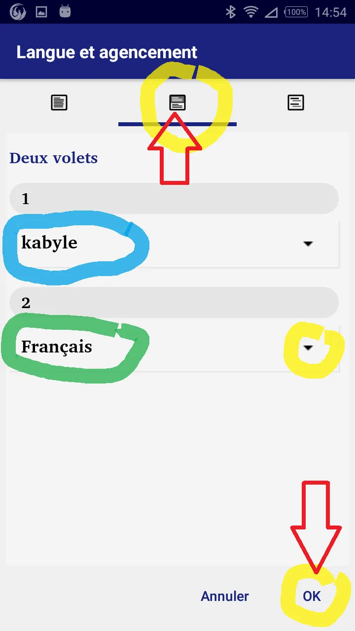 Kabyle français English Arabe | Indus Appstore | Screenshot