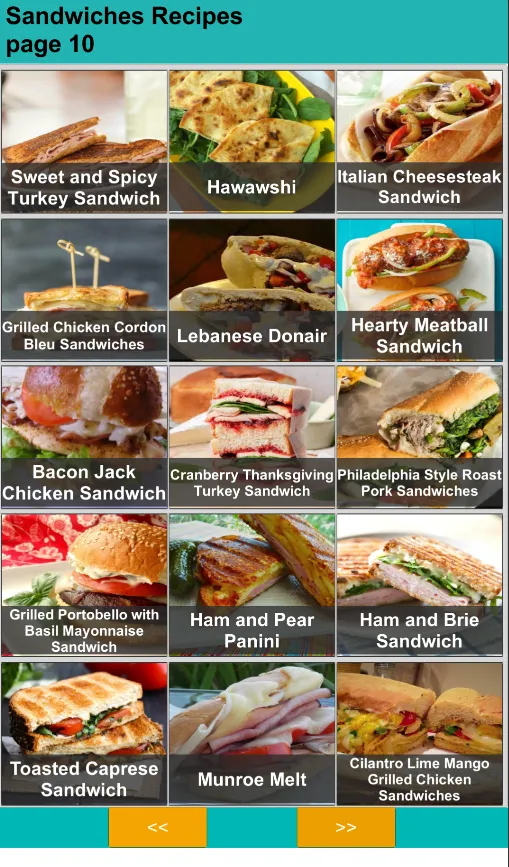 150 Homemade Sandwich Recipes | Indus Appstore | Screenshot