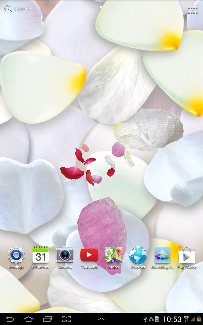 3D Petals Live Wallpaper | Indus Appstore | Screenshot