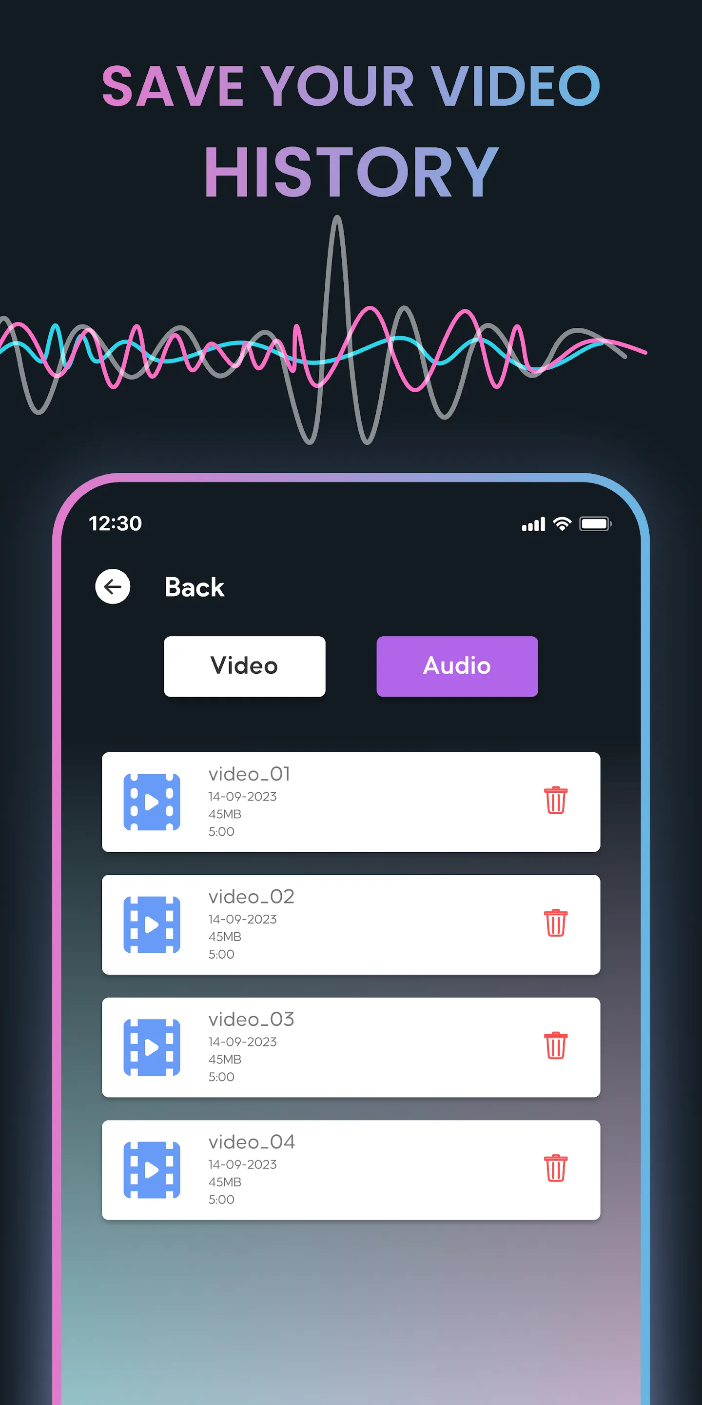 Noise Removal AI - Clean Audio | Indus Appstore | Screenshot