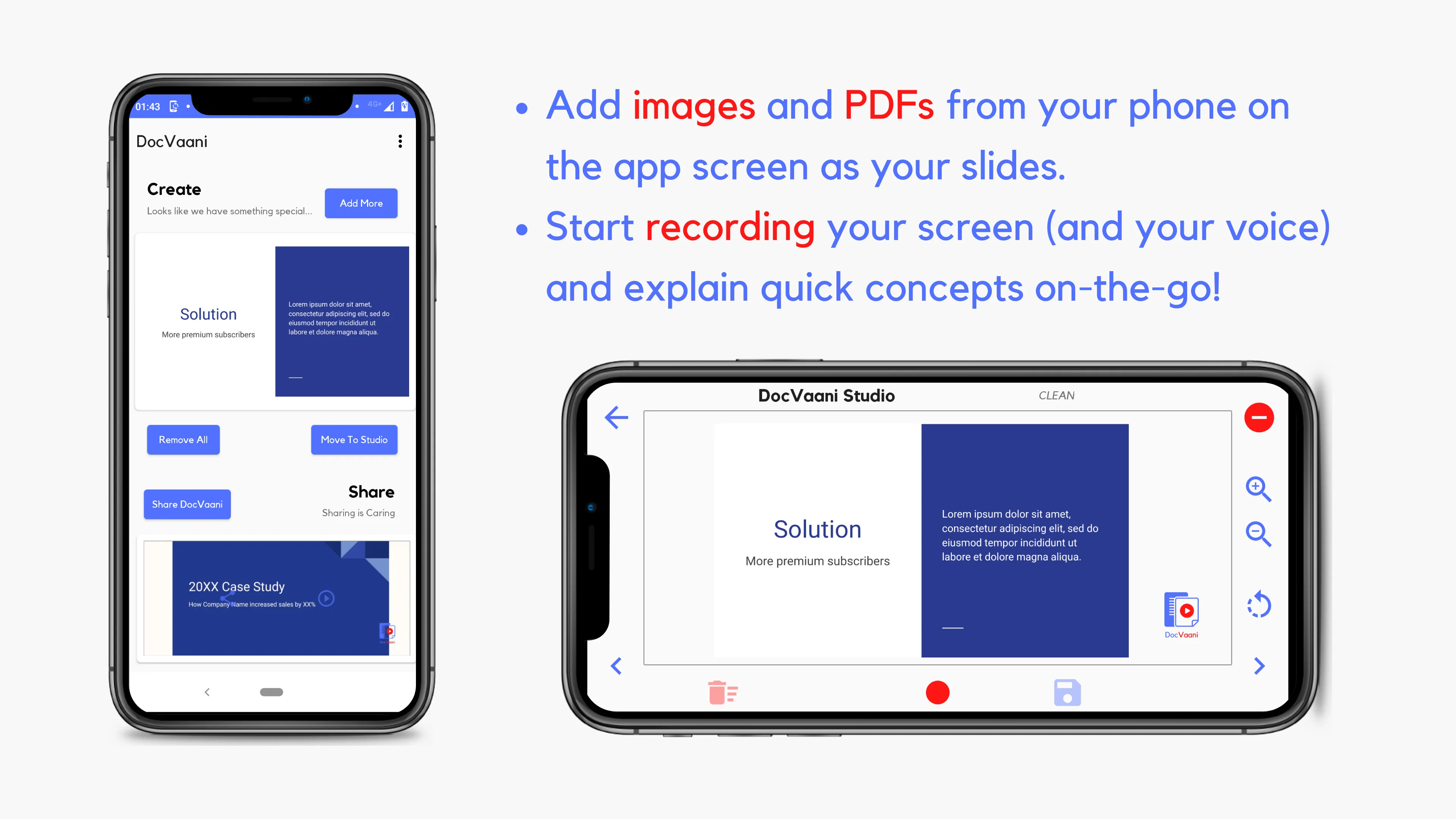 DocVaani - Quick Presentations | Indus Appstore | Screenshot