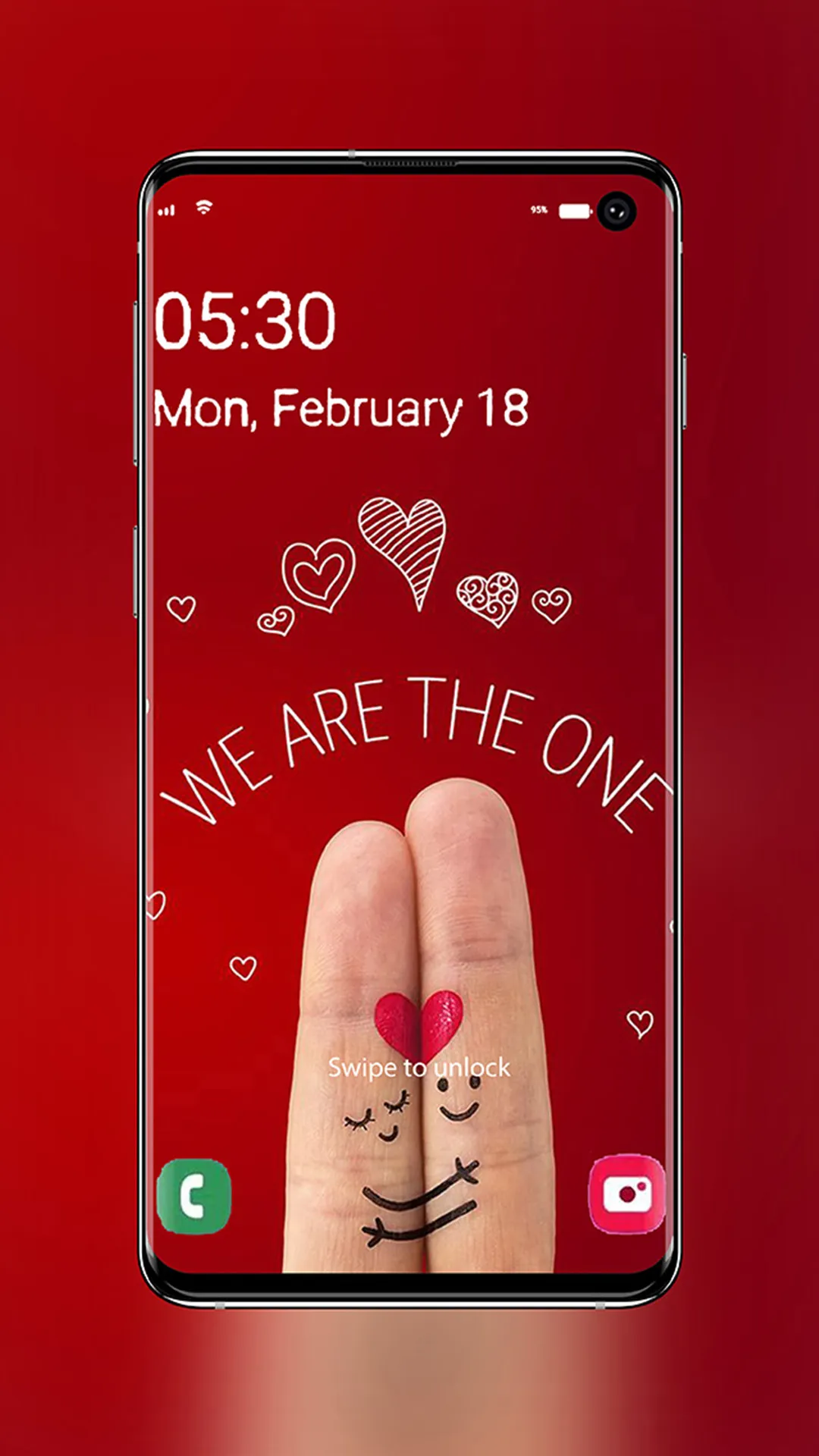 Finger Heart Wallpaper | Indus Appstore | Screenshot