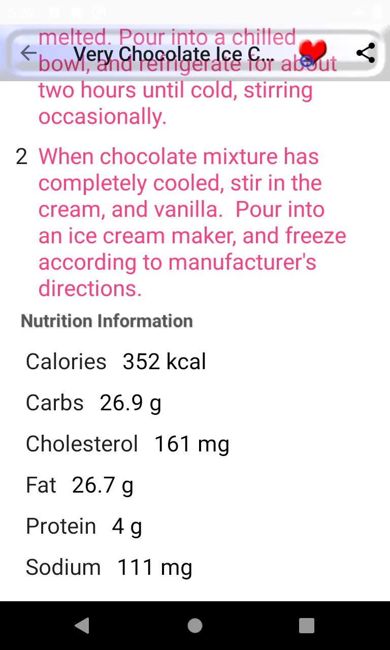 frozen dessert recipe | Indus Appstore | Screenshot