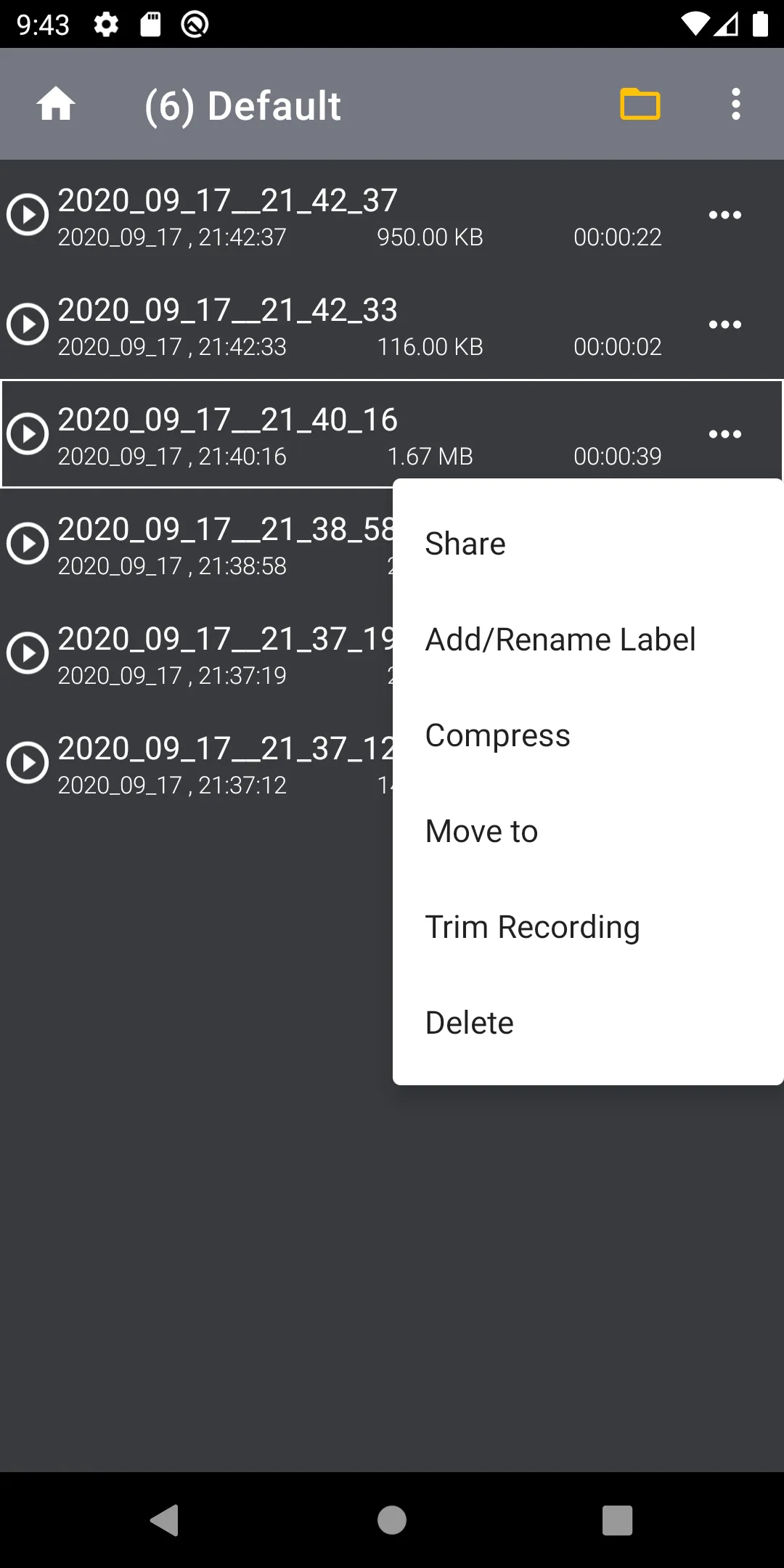 Skipping Silence Recorder | Indus Appstore | Screenshot