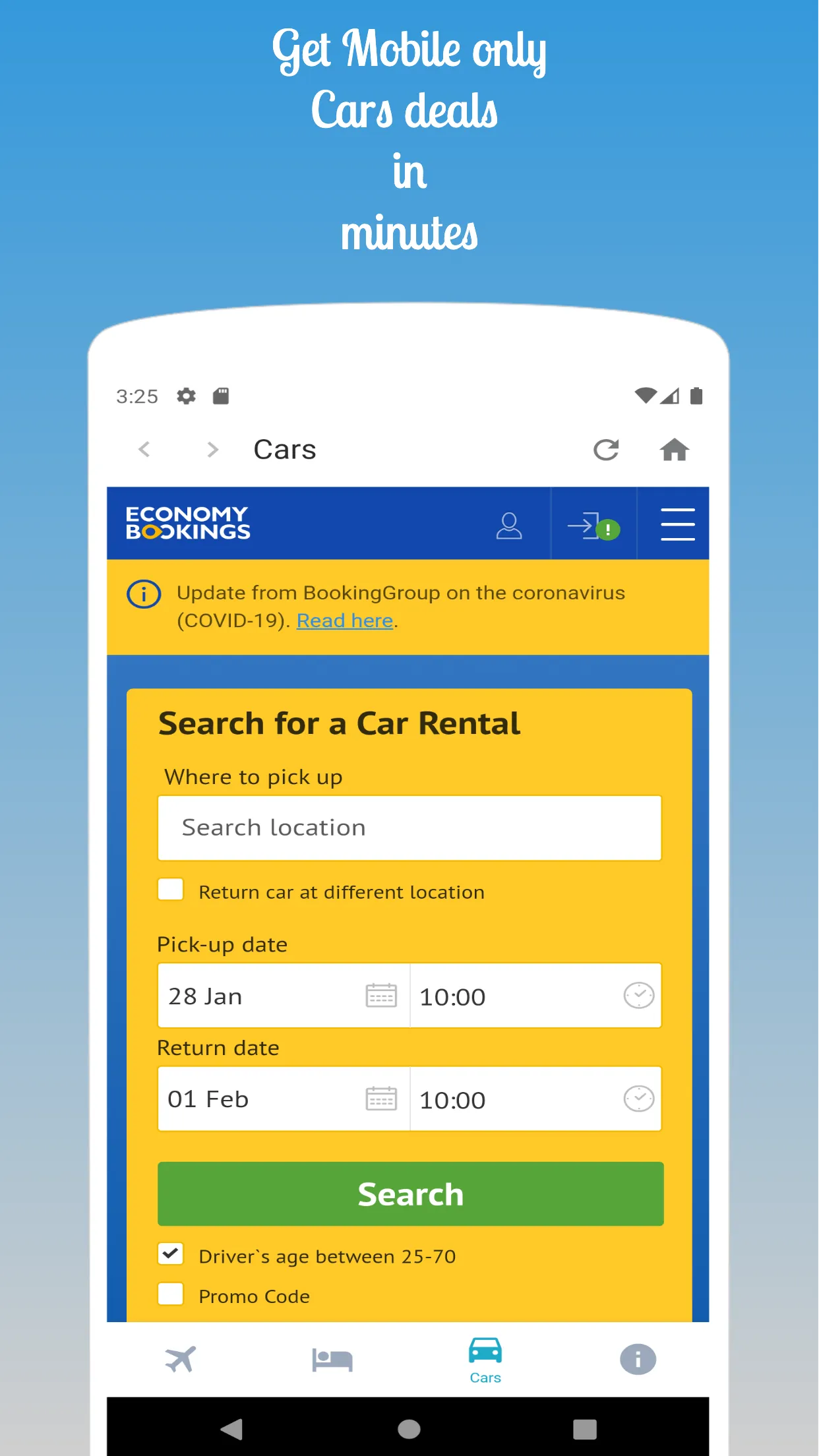 BTT: Hotels, Flights, and Cars | Indus Appstore | Screenshot