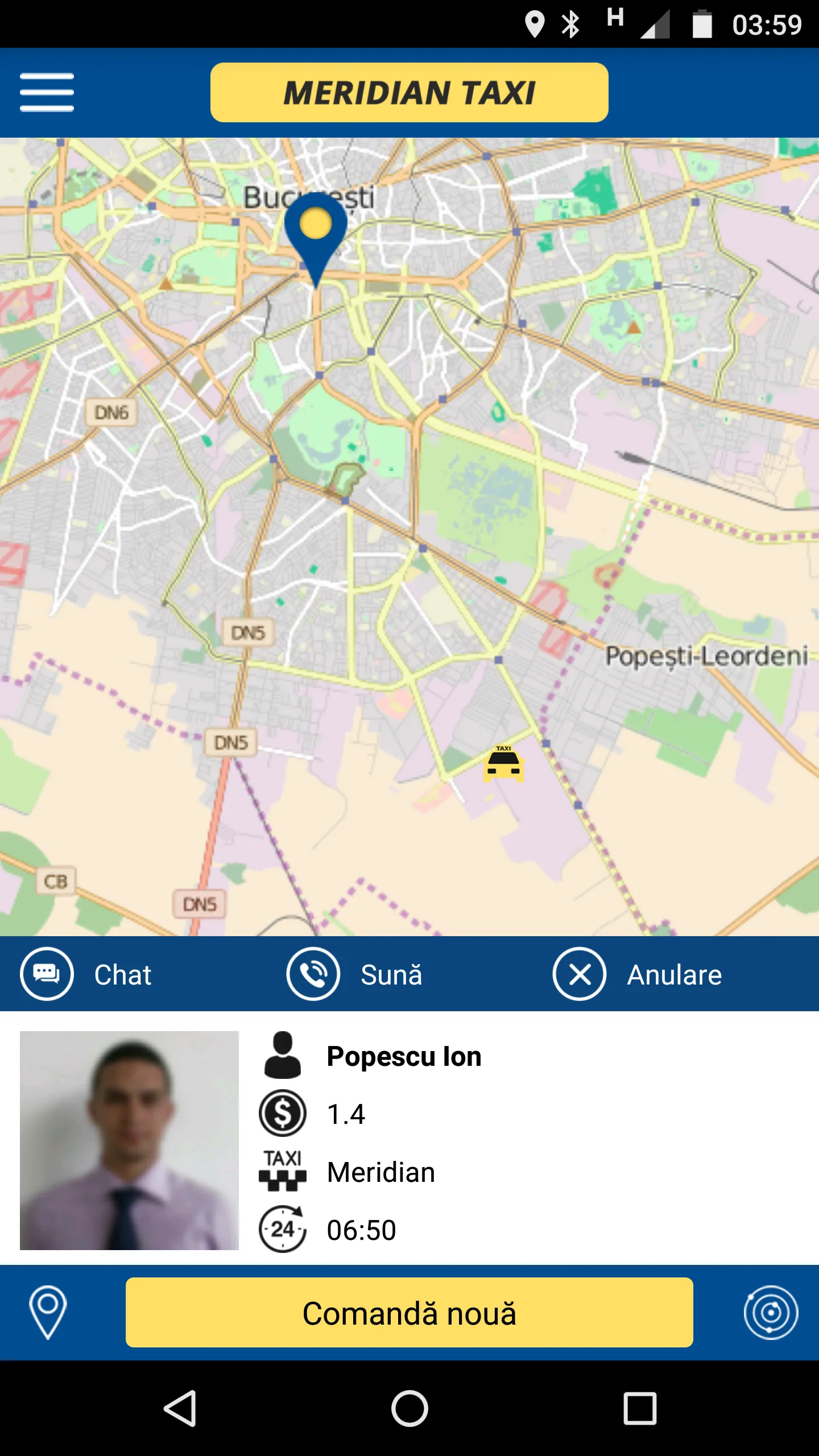 Meridian Taxi | Indus Appstore | Screenshot