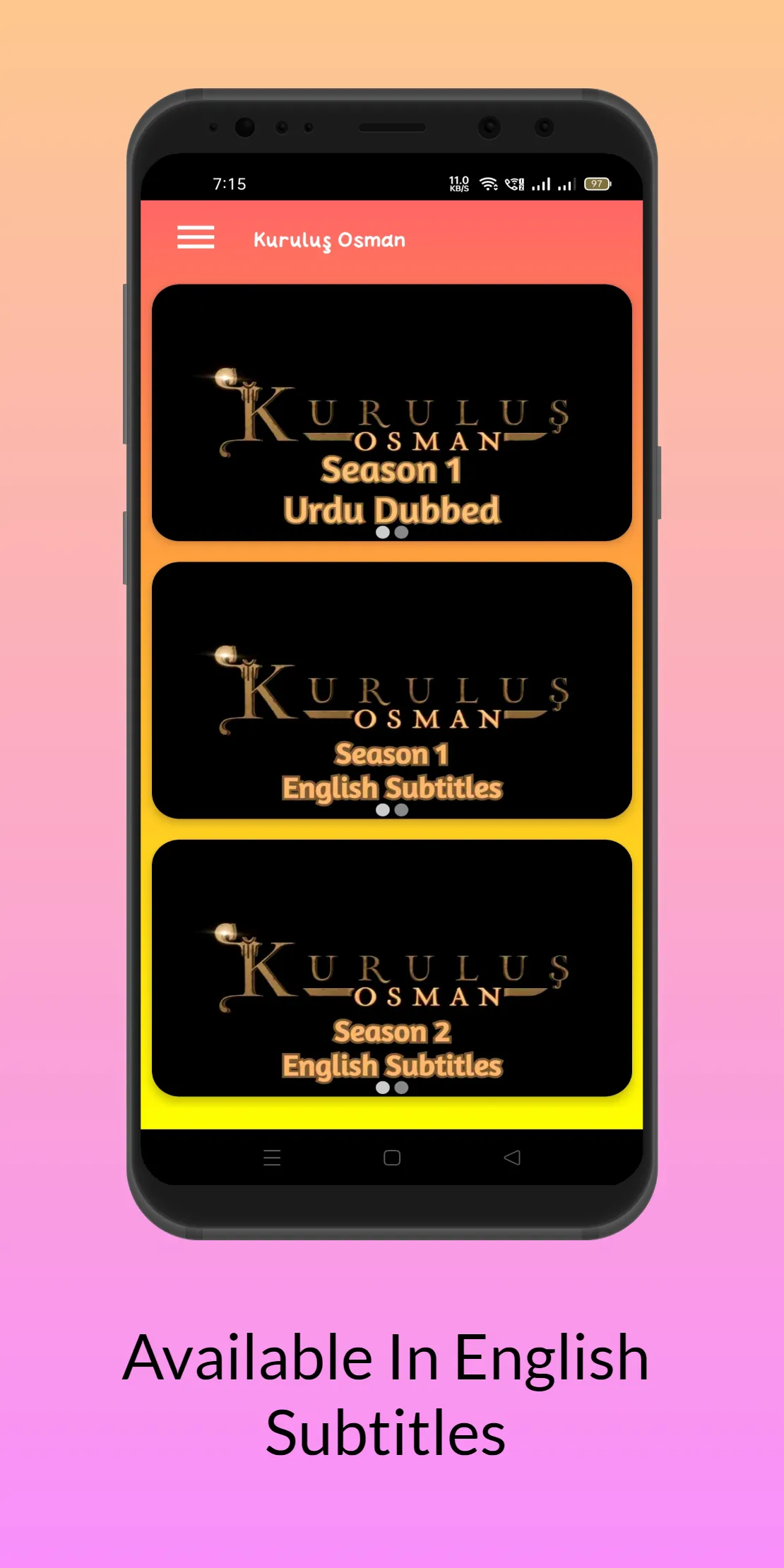 Kurulus Osman HD in Eng & Urdu | Indus Appstore | Screenshot