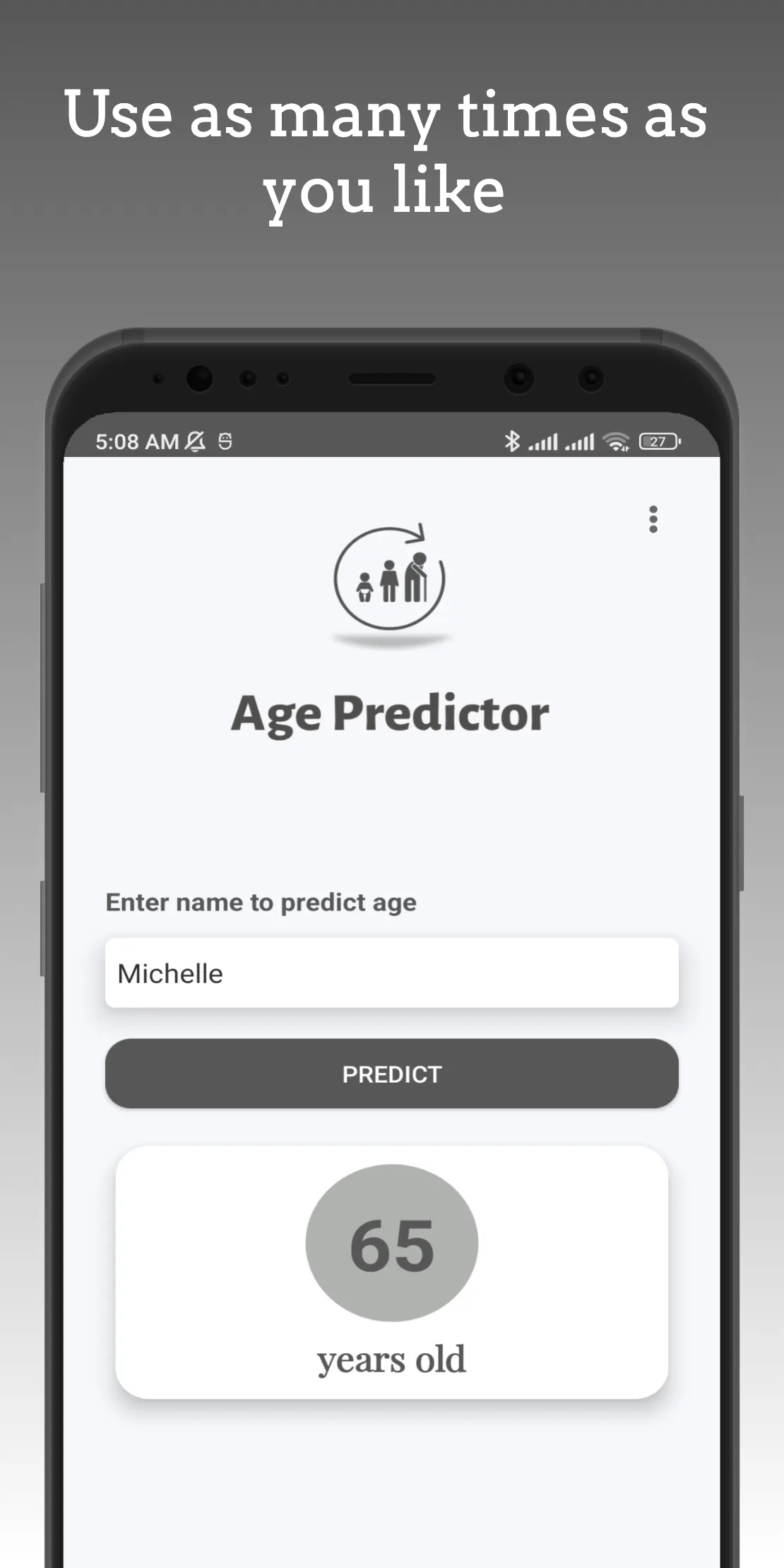 Age Predictor | Indus Appstore | Screenshot