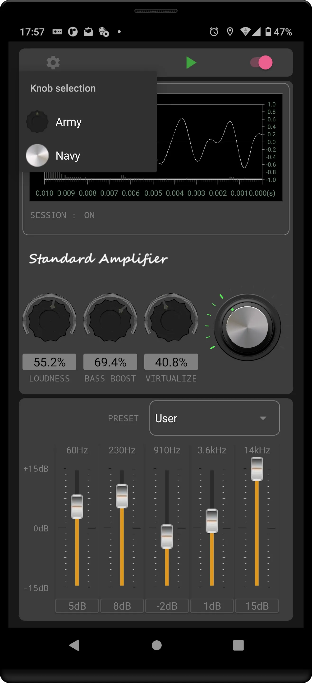 Audio Equalizer -standard | Indus Appstore | Screenshot