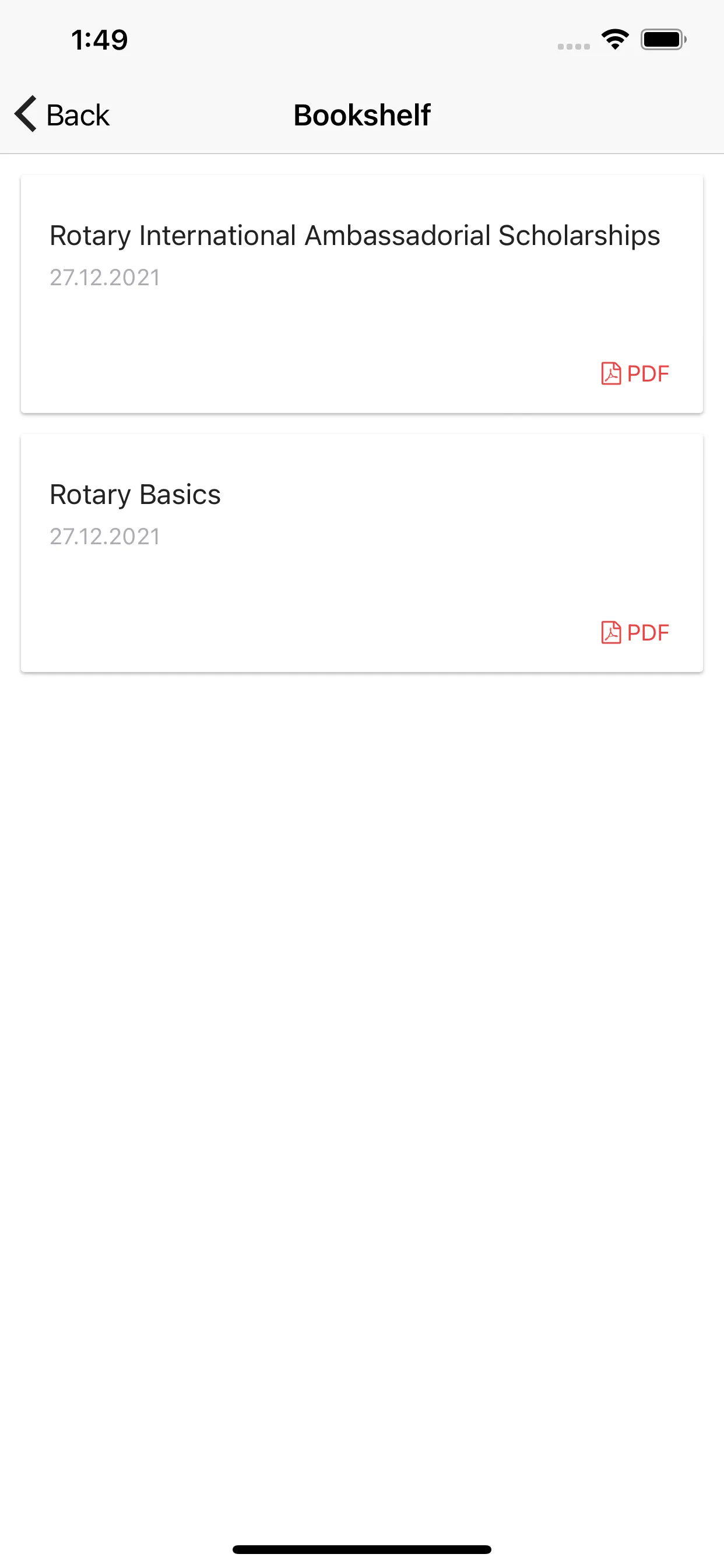 My Rotary | Indus Appstore | Screenshot