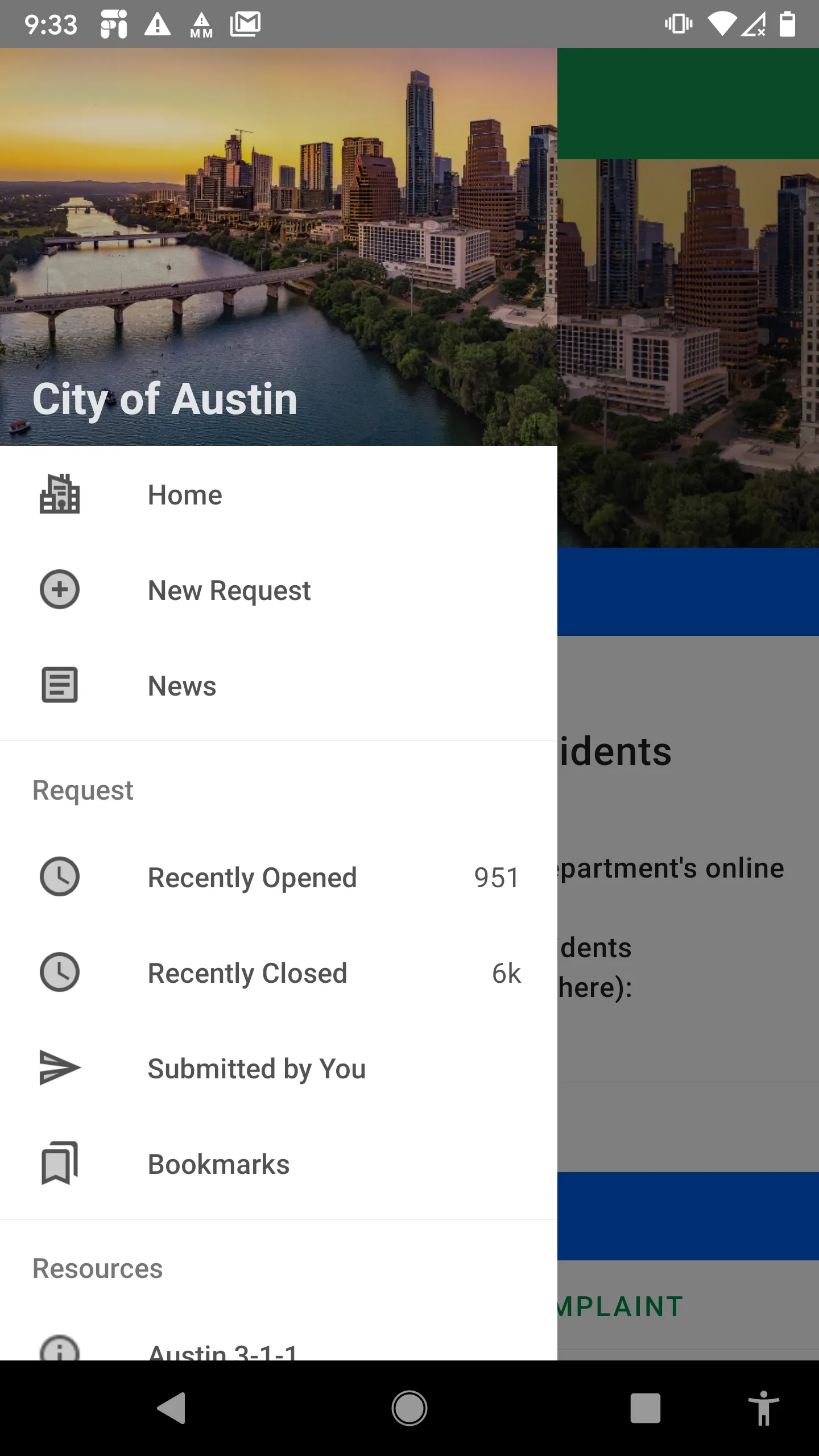 Austin 311 | Indus Appstore | Screenshot