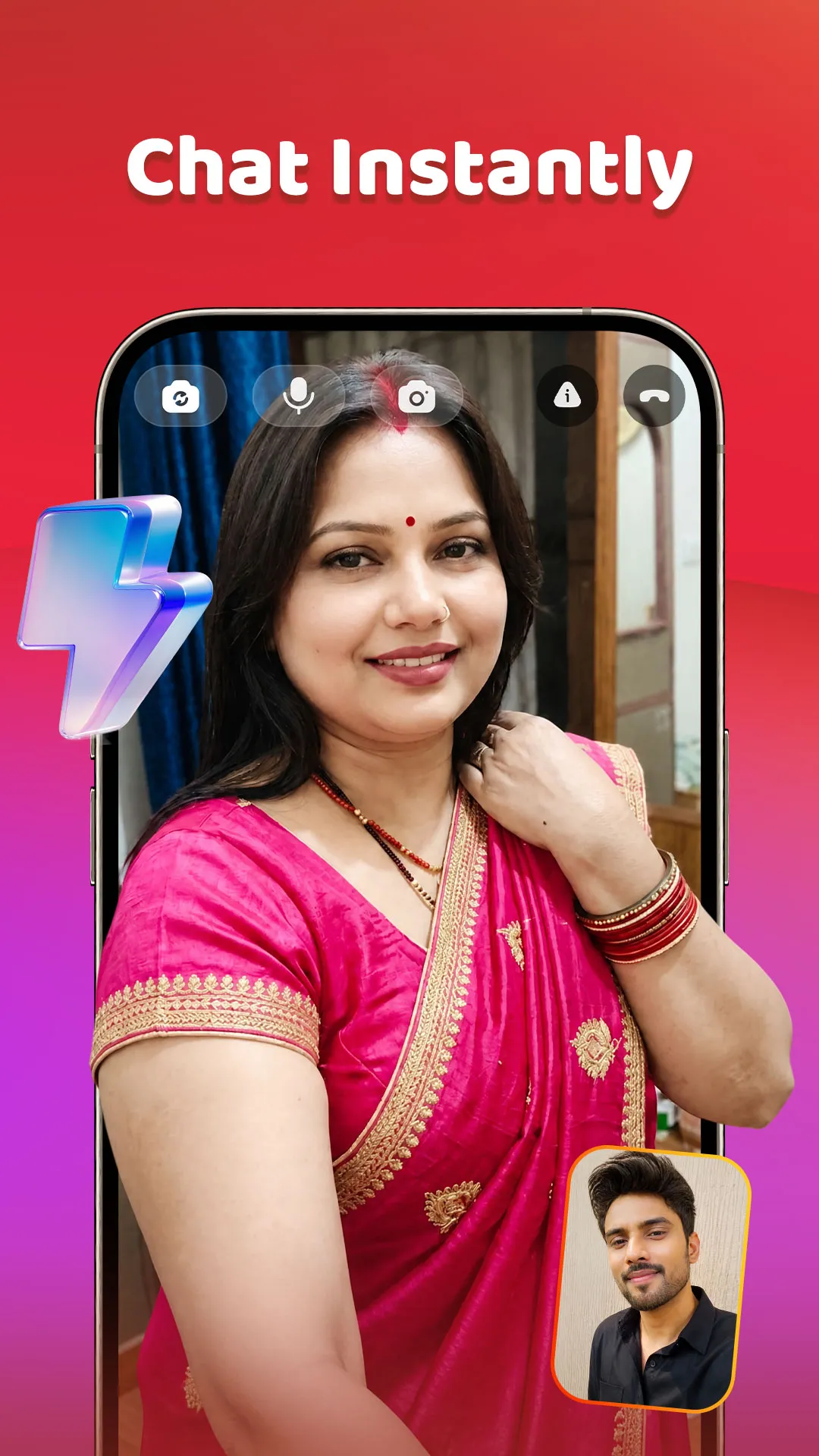 MiloGo – Video Call & Chat | Indus Appstore | Screenshot