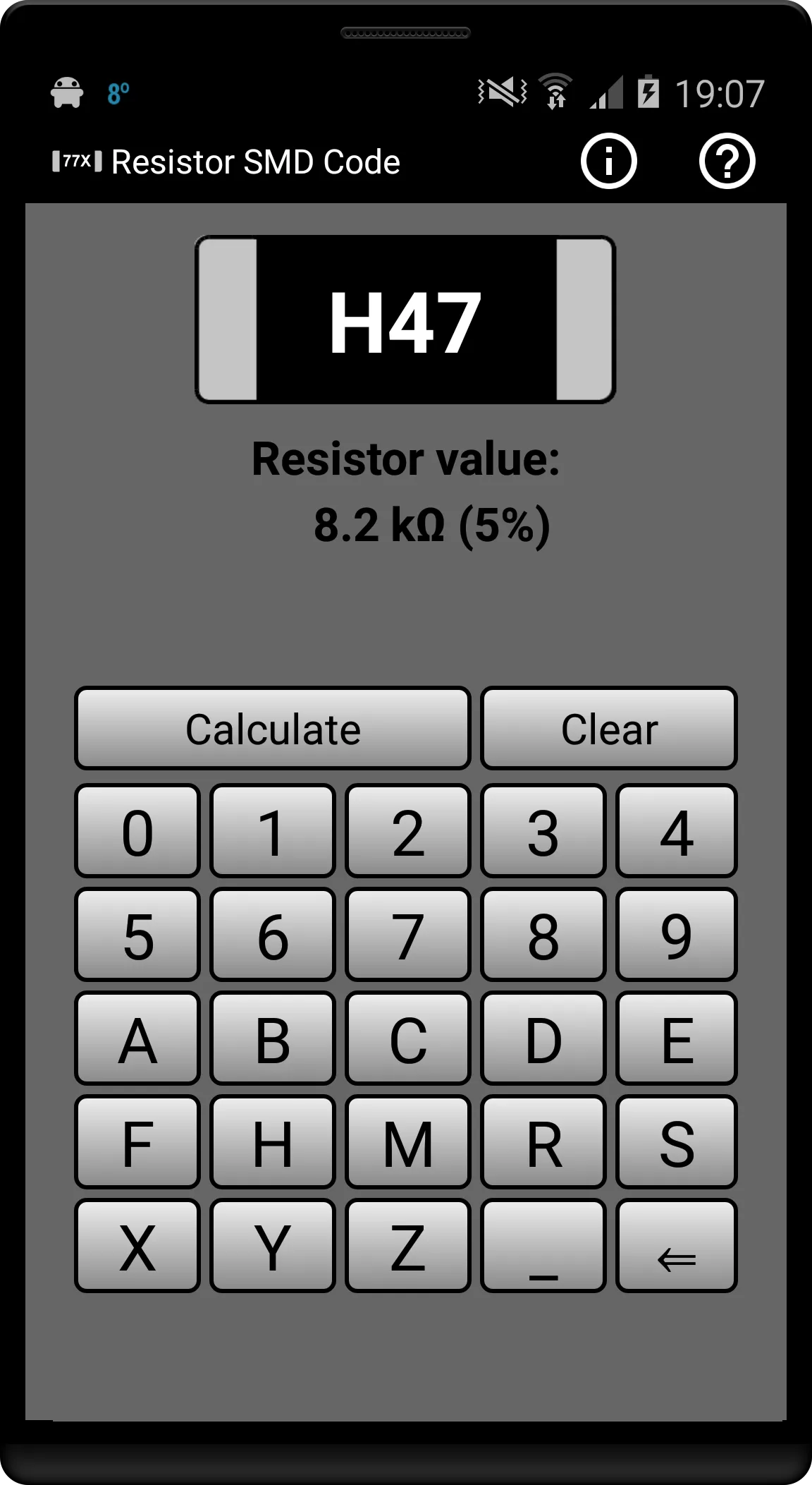 Resistor SMD code calculator | Indus Appstore | Screenshot