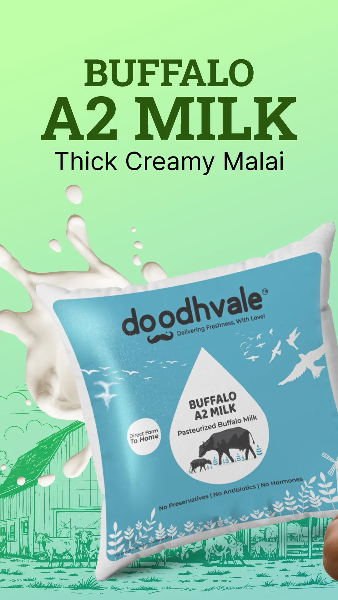 Doodhvale: Fresh Milk Delivery | Indus Appstore | Screenshot