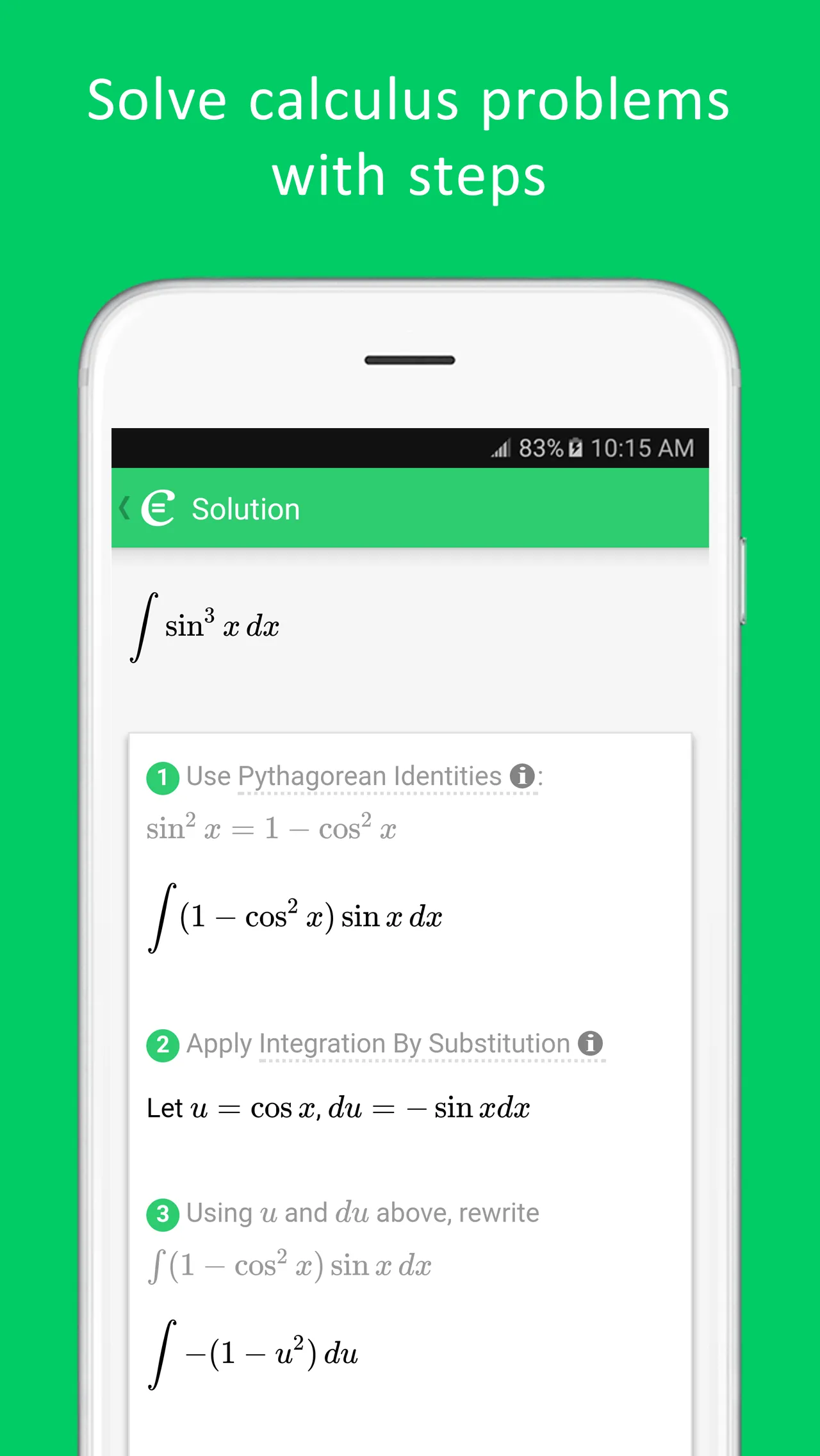 Cymath - Math Problem Solver | Indus Appstore | Screenshot