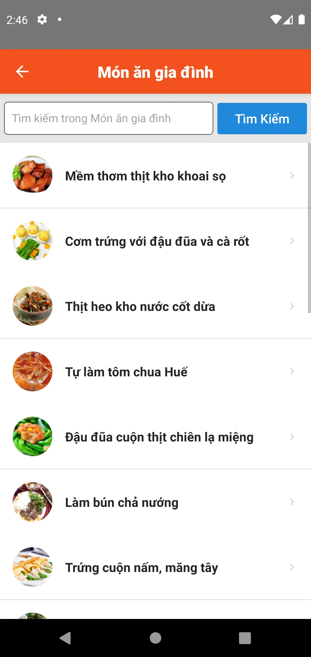 365 món ăn ngon mỗi ngày | Indus Appstore | Screenshot