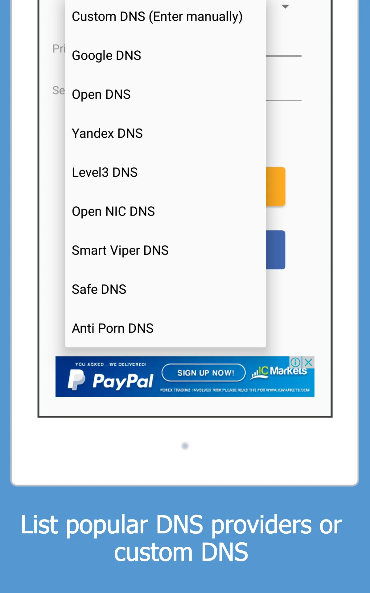 Change DNS (No Root 3G/Wifi) | Indus Appstore | Screenshot