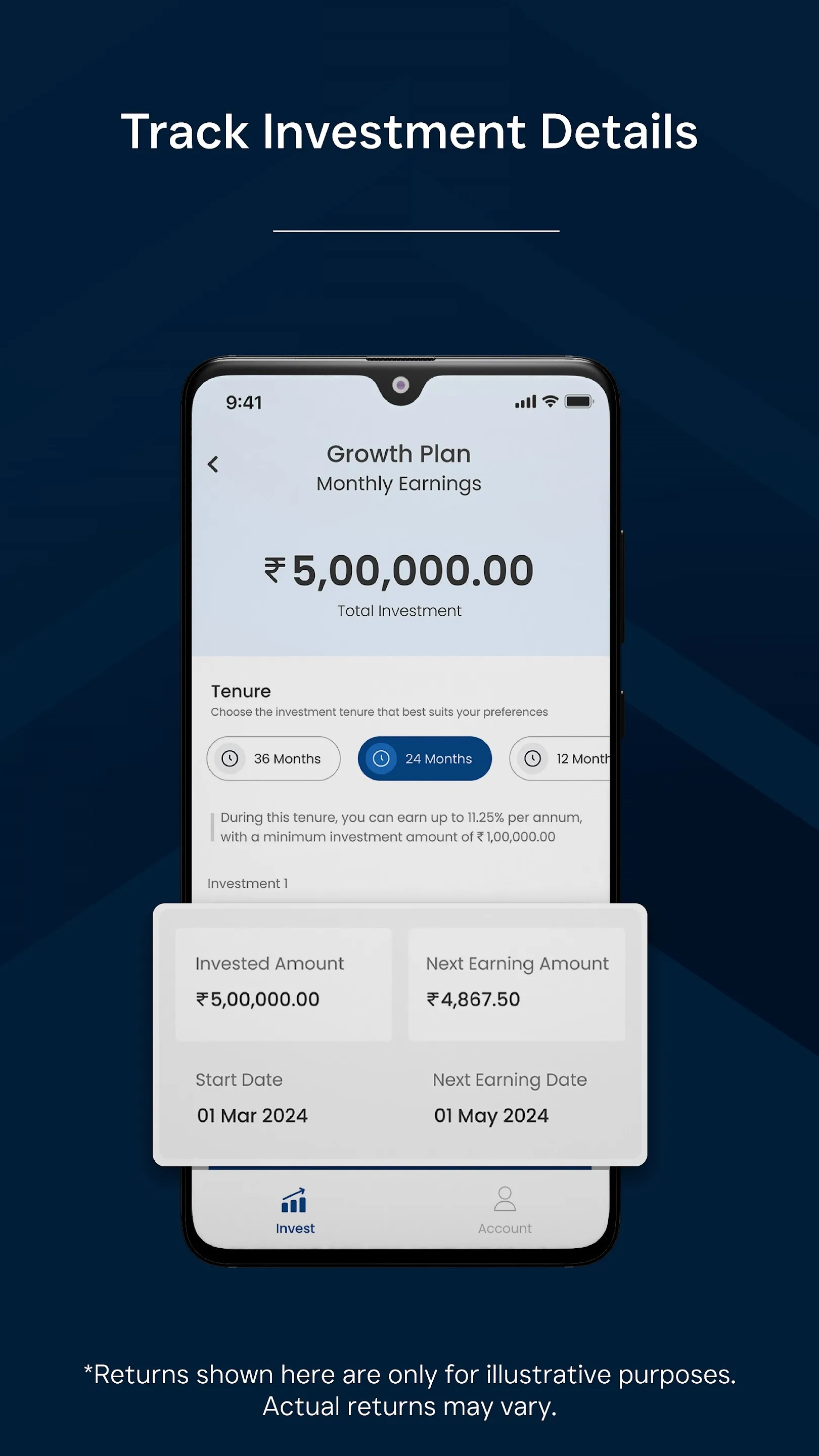 1Invest | Indus Appstore | Screenshot
