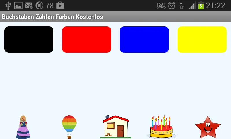 Buchstaben Zahlen Farben | Indus Appstore | Screenshot