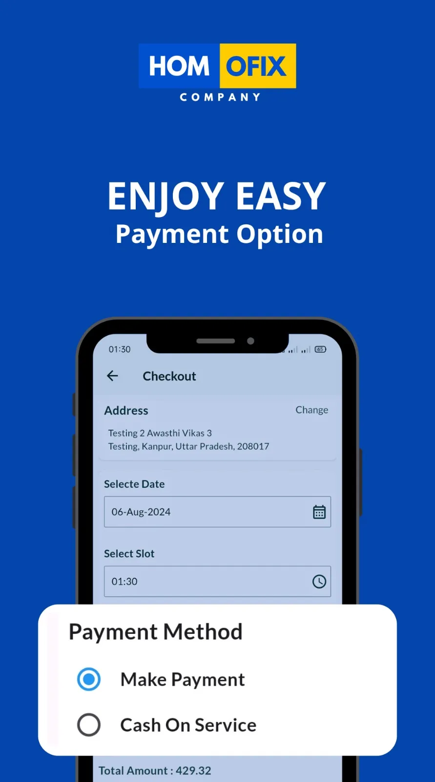 HomOfix Company | Indus Appstore | Screenshot