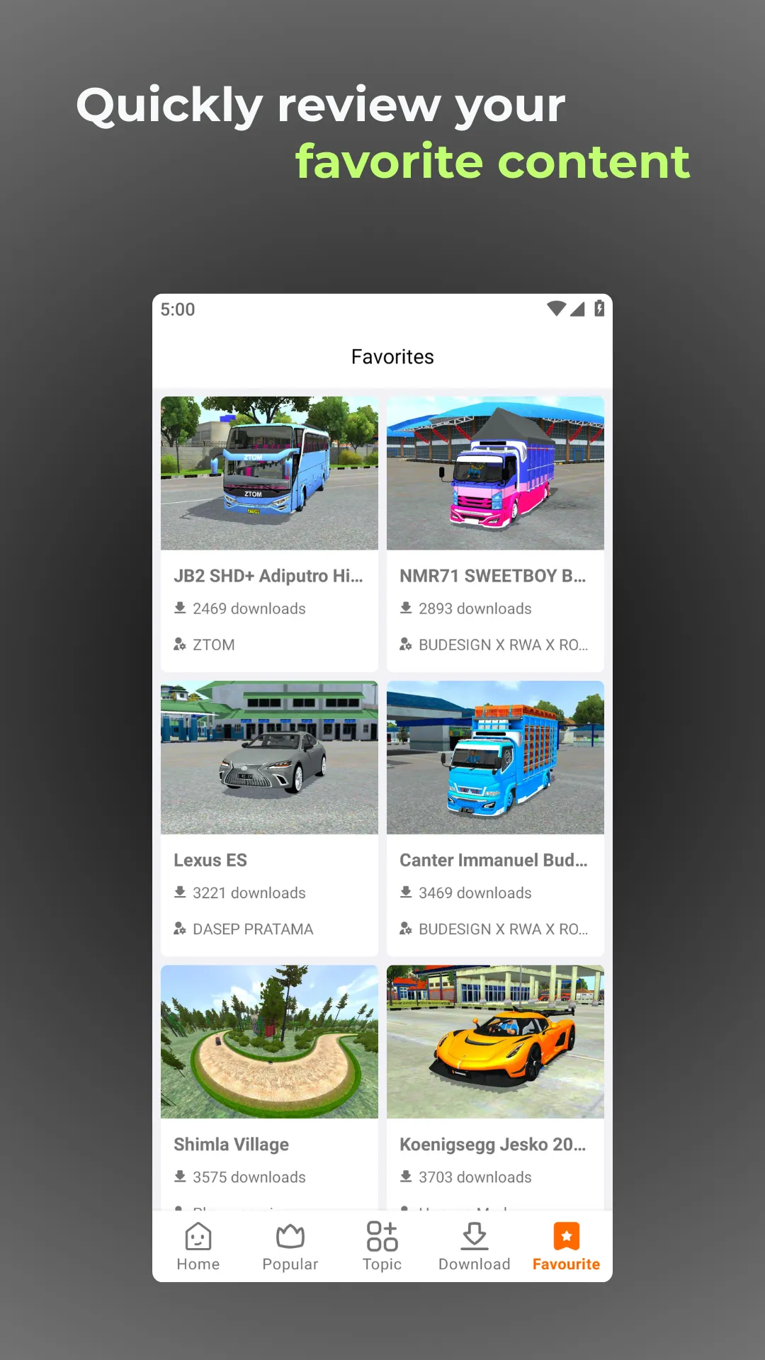 Mod Bussid | Indus Appstore | Screenshot
