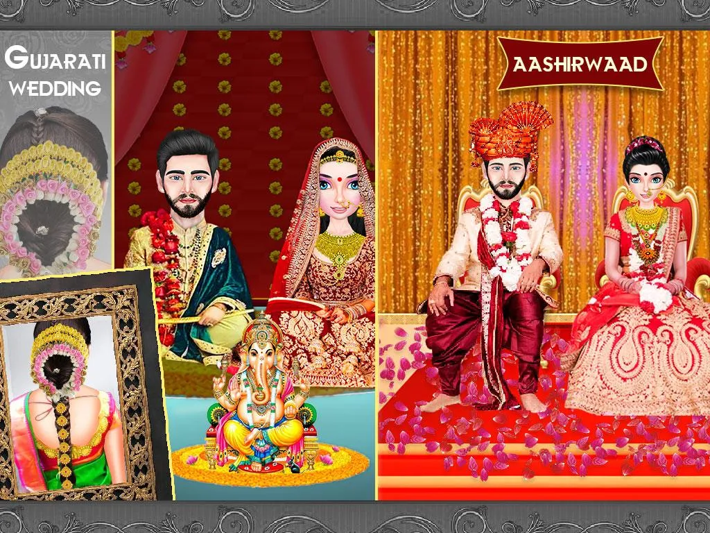 Gujarati  Indian Wedding Girls | Indus Appstore | Screenshot