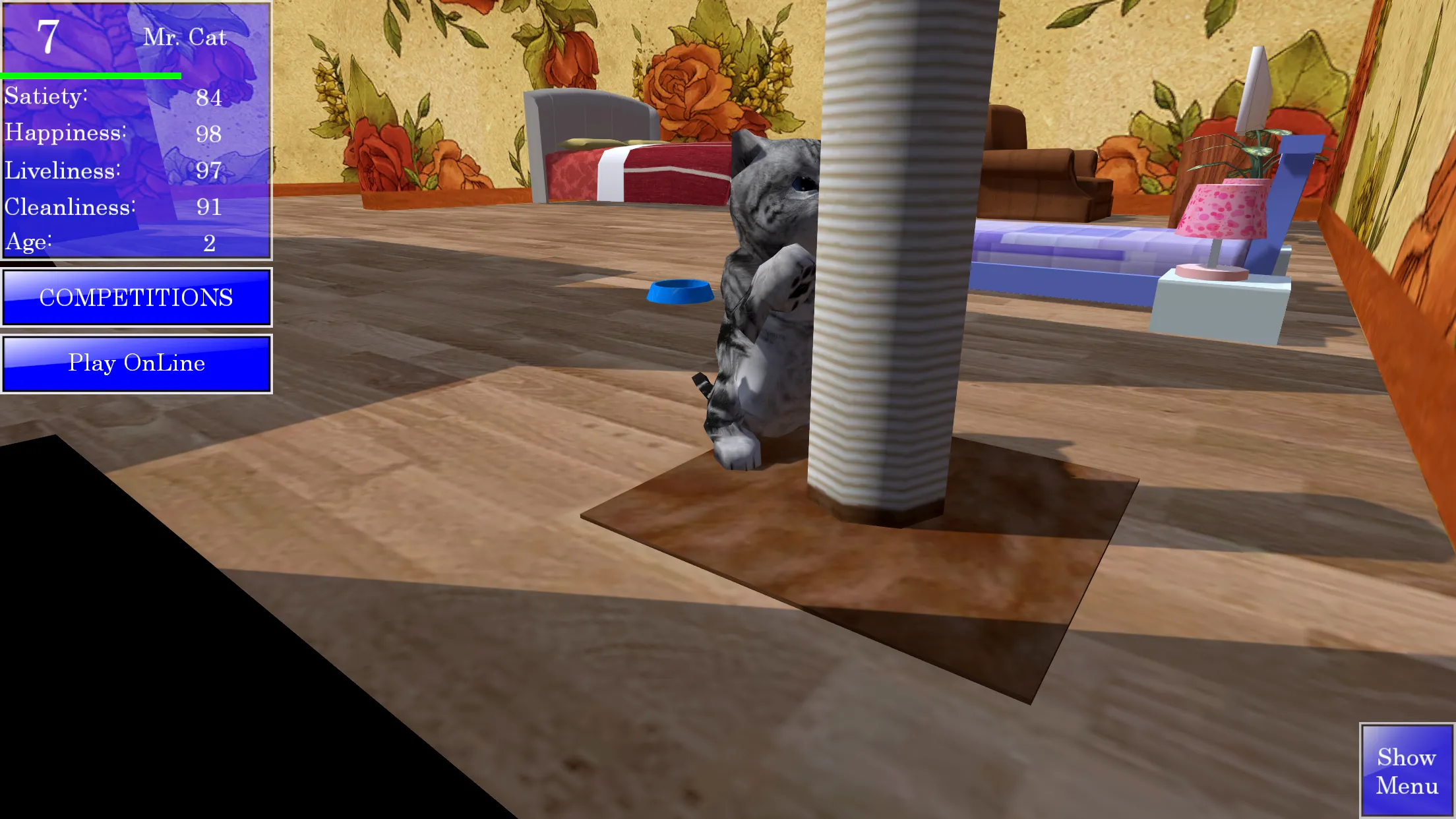 Cute Pocket Cat 3D | Indus Appstore | Screenshot