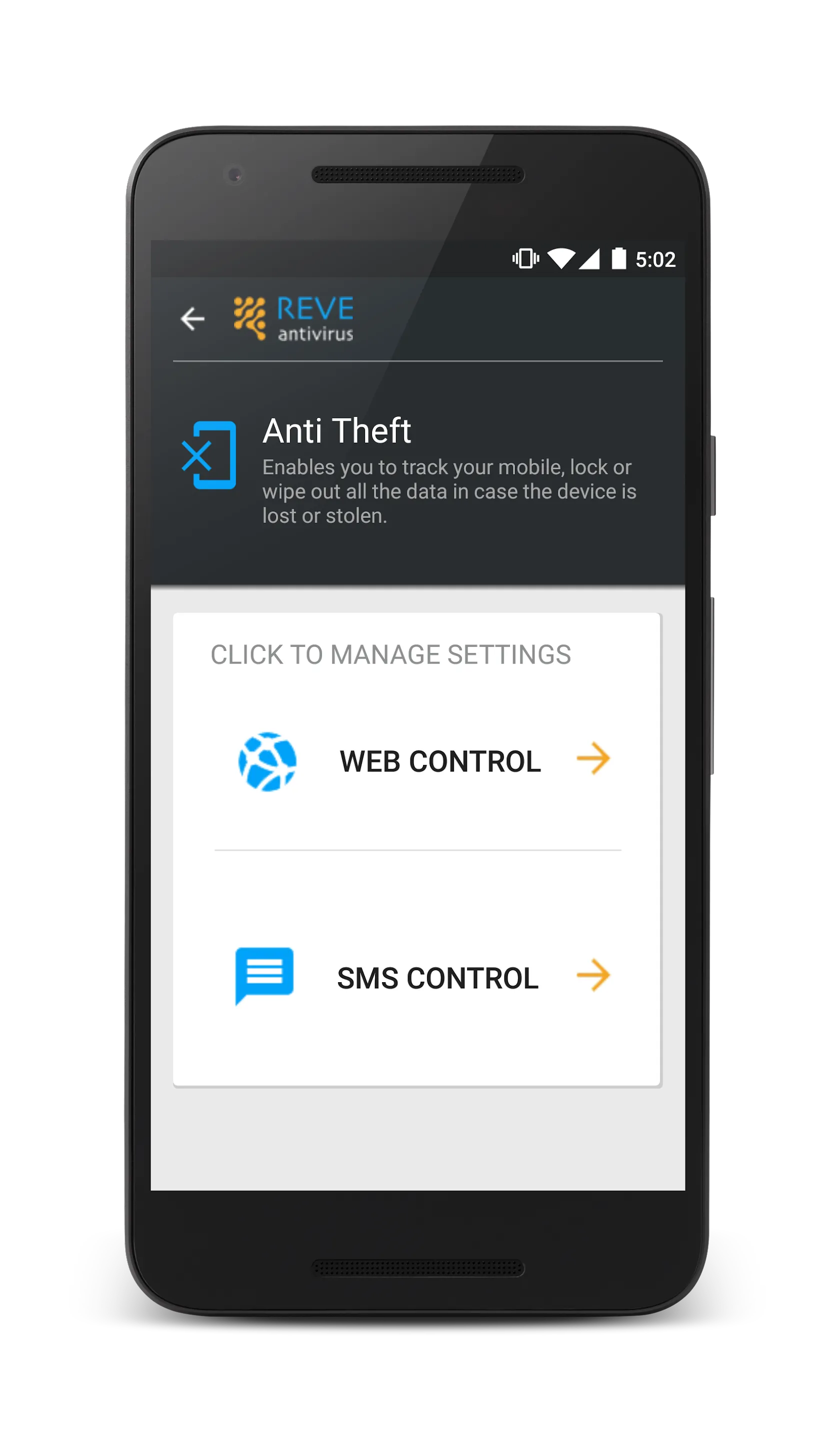 REVE Antivirus Mobile Security | Indus Appstore | Screenshot