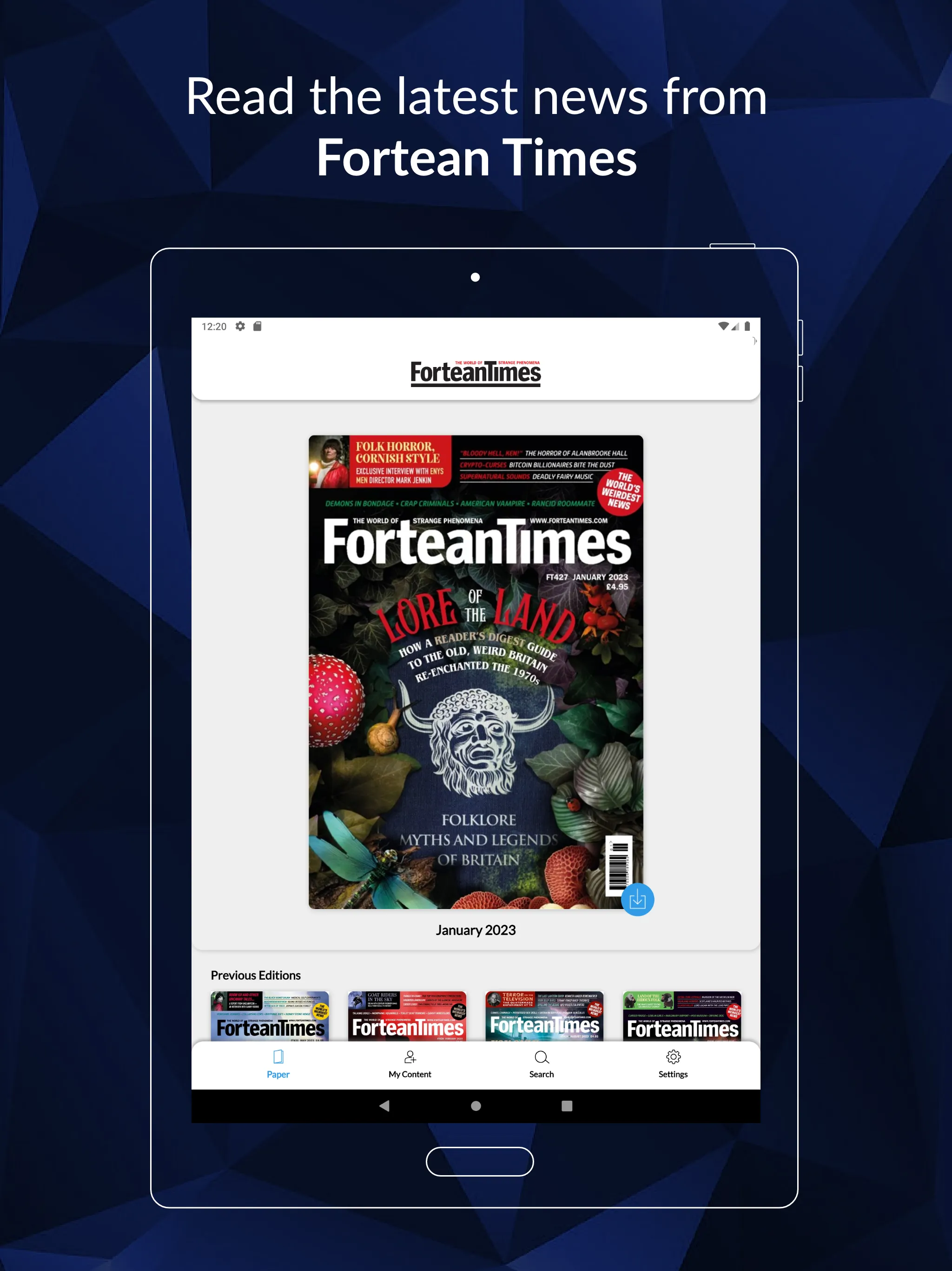 Fortean Times Magazine | Indus Appstore | Screenshot