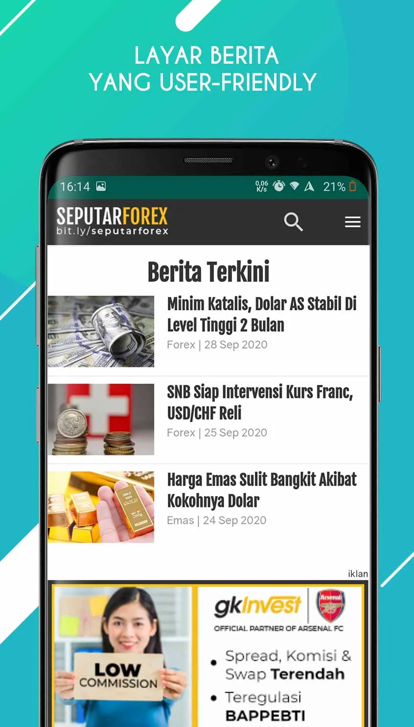 Seputarforex | Indus Appstore | Screenshot