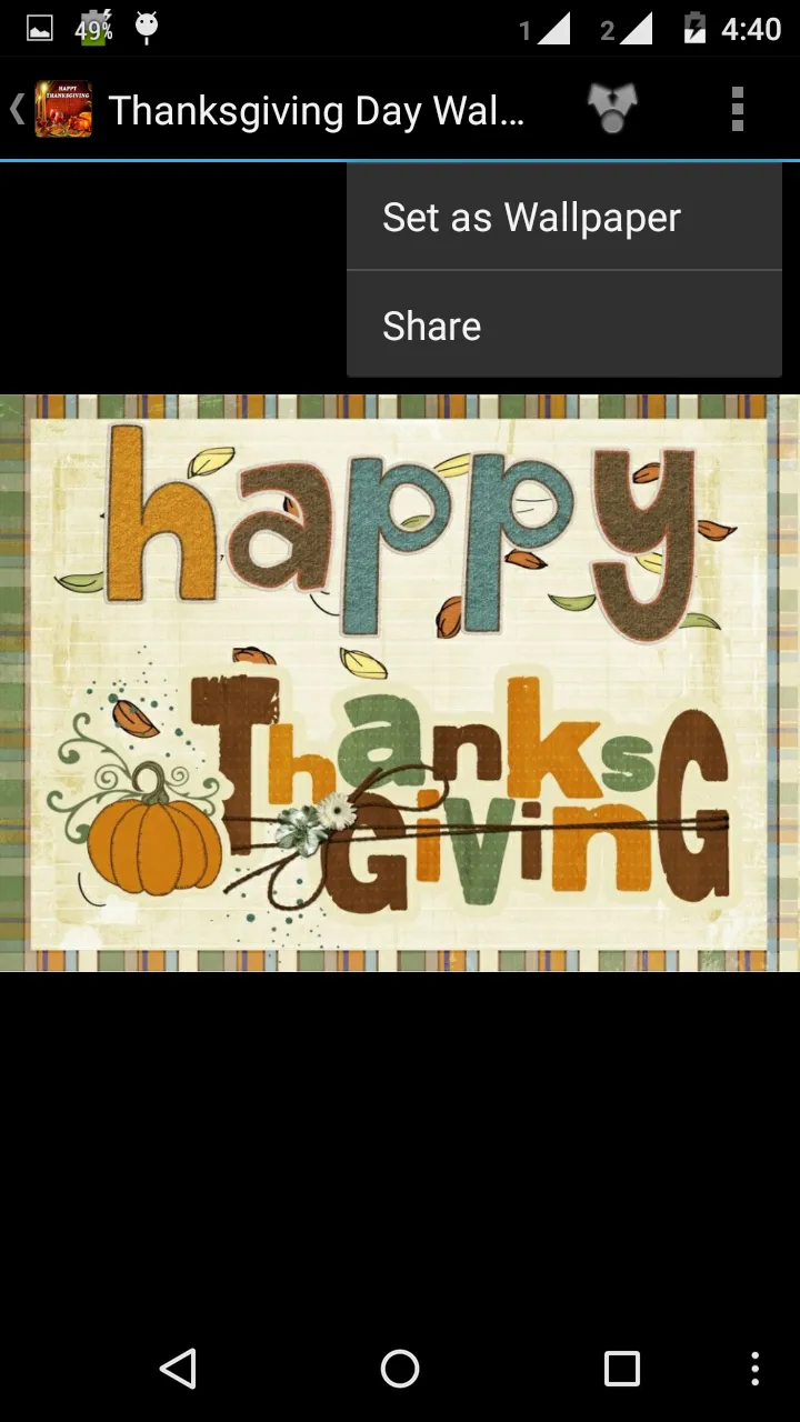 Thanksgiving Day Wallpapers | Indus Appstore | Screenshot