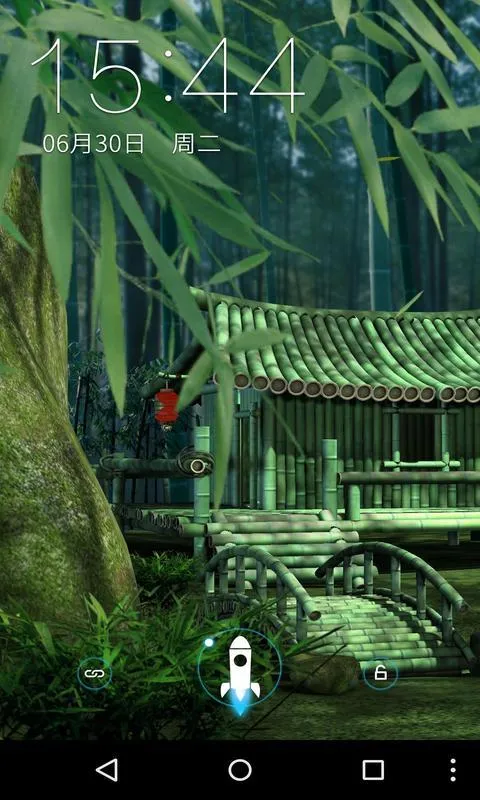 3D Bamboo House Live Wallpaper | Indus Appstore | Screenshot