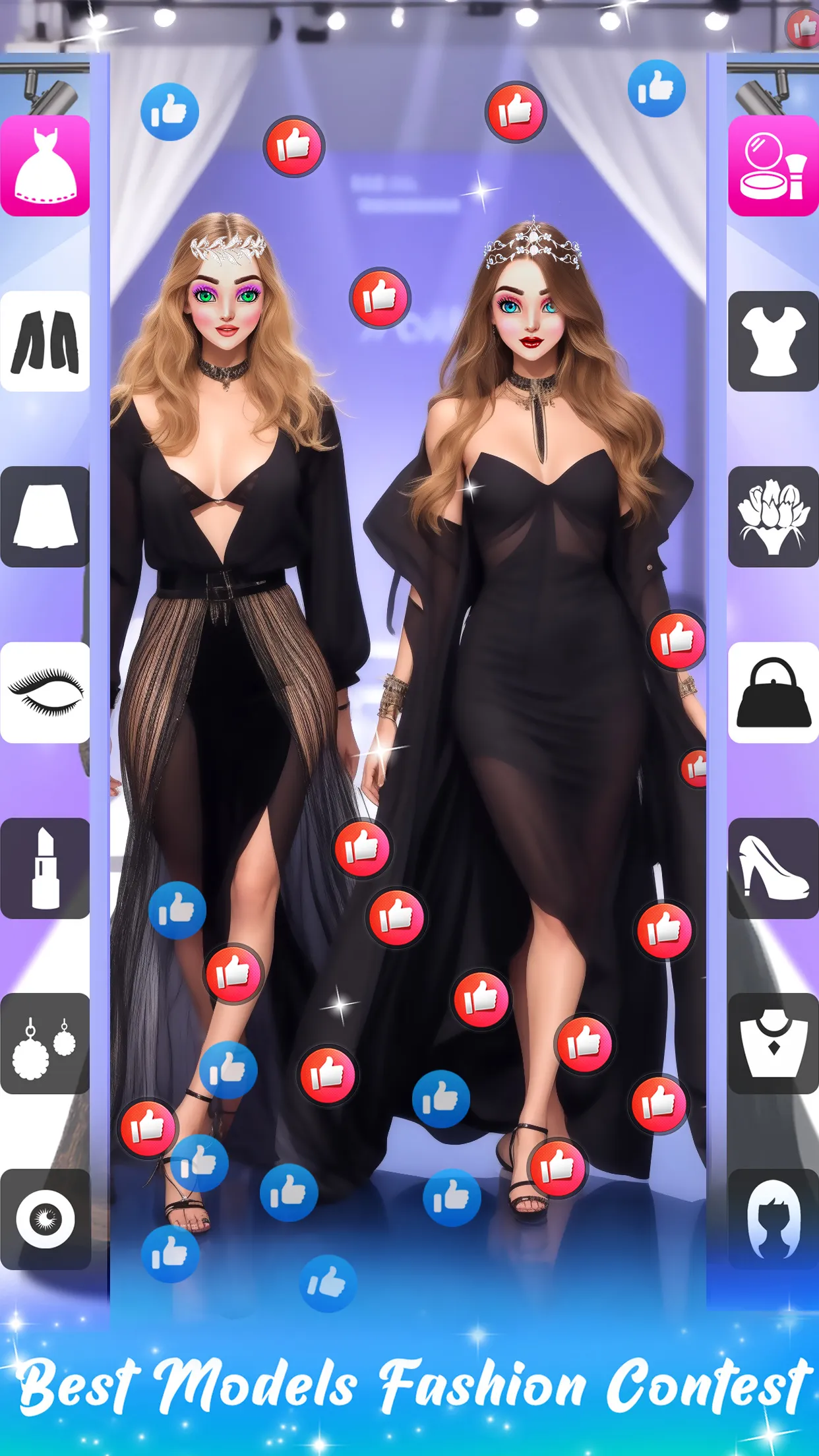 Fashion Show Dress Up Makeover | Indus Appstore | Screenshot