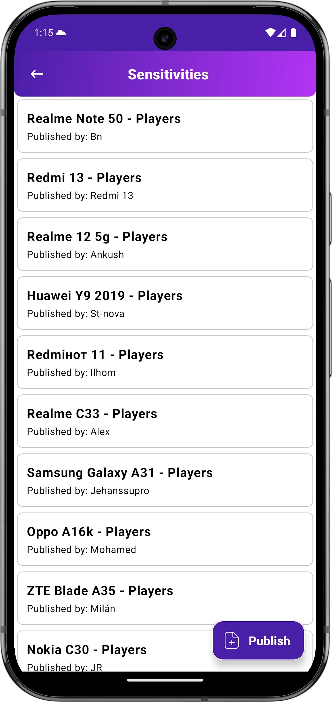 Sensibilidade 2.0: Macro & Dpi | Indus Appstore | Screenshot