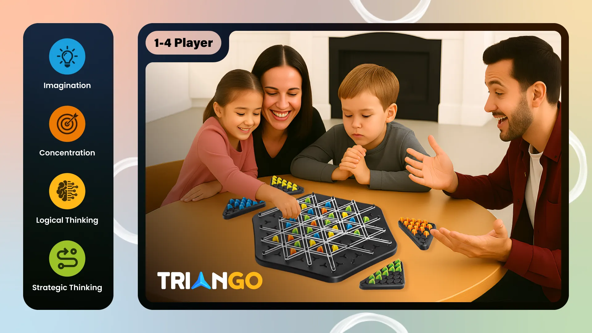 TrianGo Triangle Board Puzzle | Indus Appstore | Screenshot