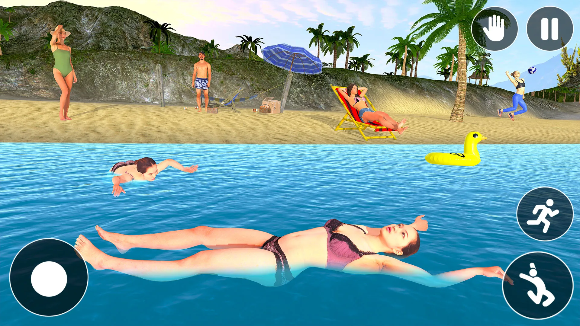 Grand Beach Club Simulator 3D | Indus Appstore | Screenshot