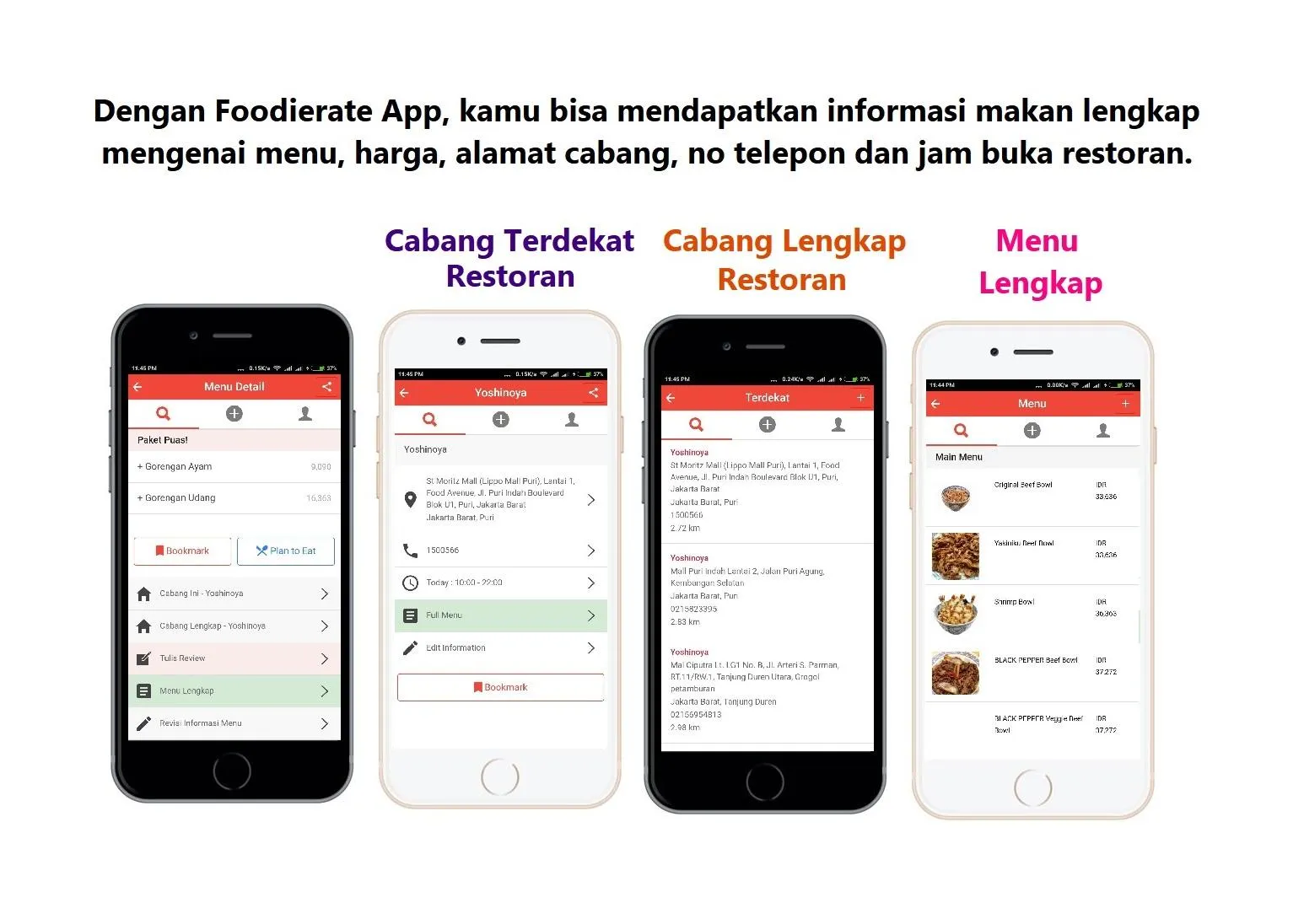 Foodierate: Restaurant Finder | Indus Appstore | Screenshot