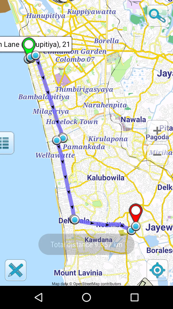 Map of Sri Lanka offline | Indus Appstore | Screenshot