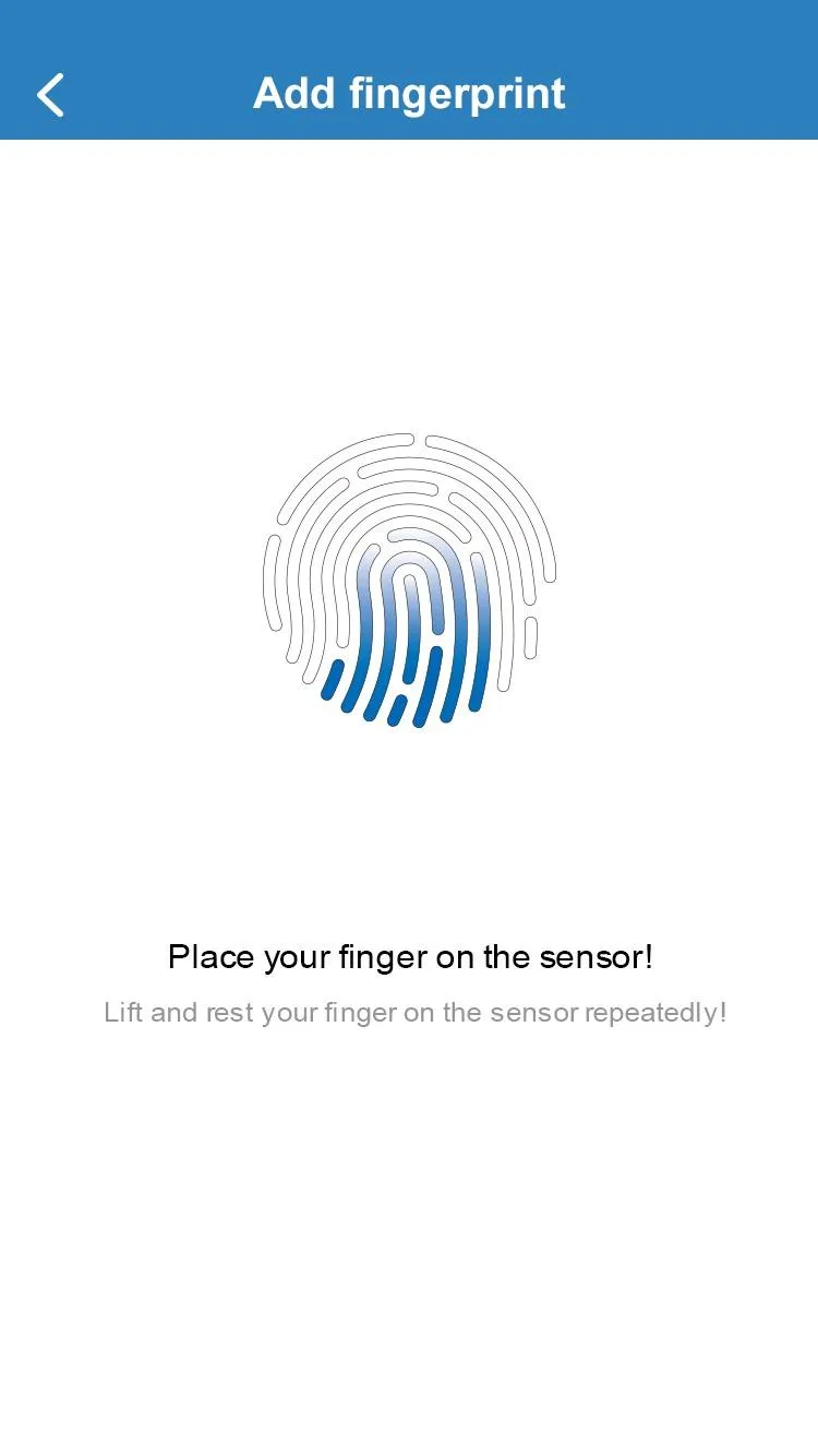 Fingerprint Card Manager | Indus Appstore | Screenshot